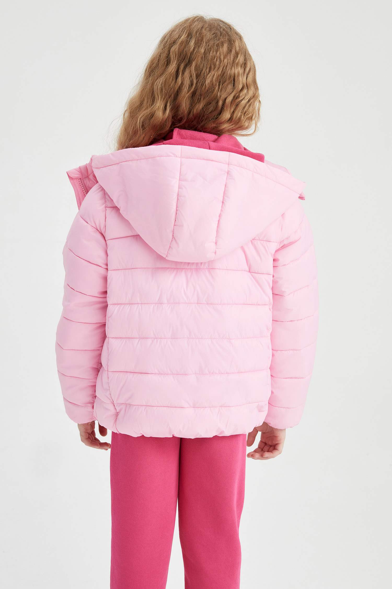 Doudoune à capuche pour fille