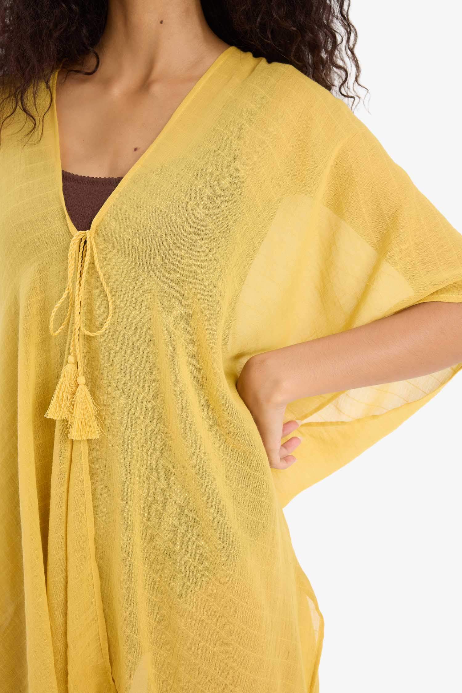 Regular Fit Cotton Beachwear