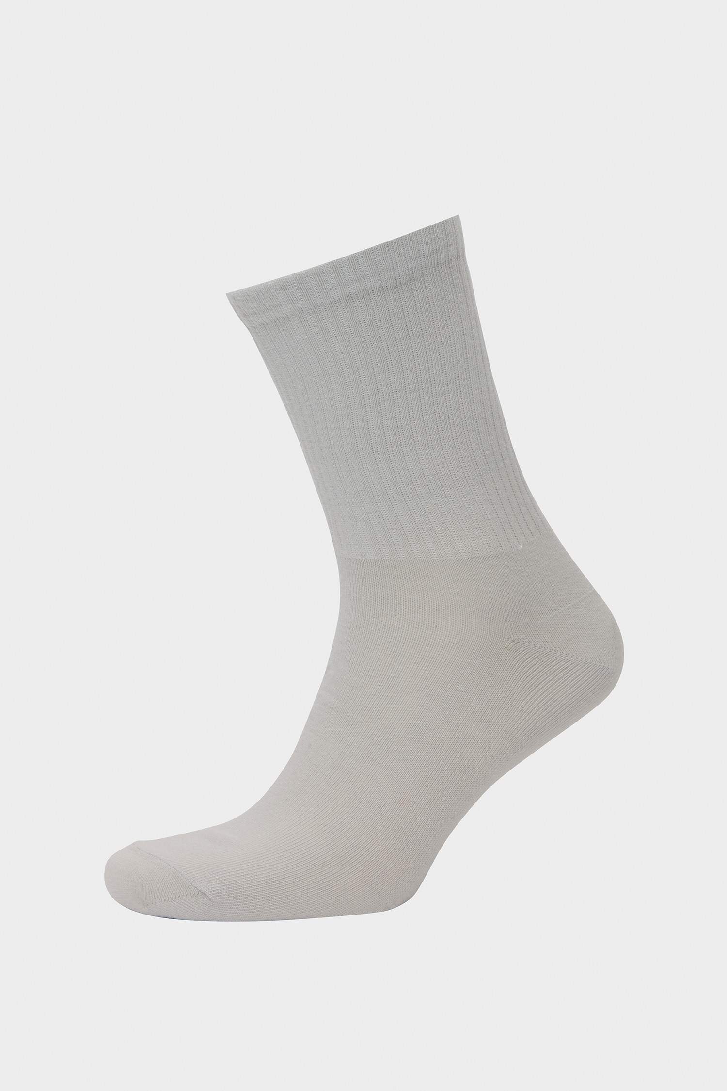 Erkek Rahat Lastikli 3'lü Pamuklu Uzun Çorap