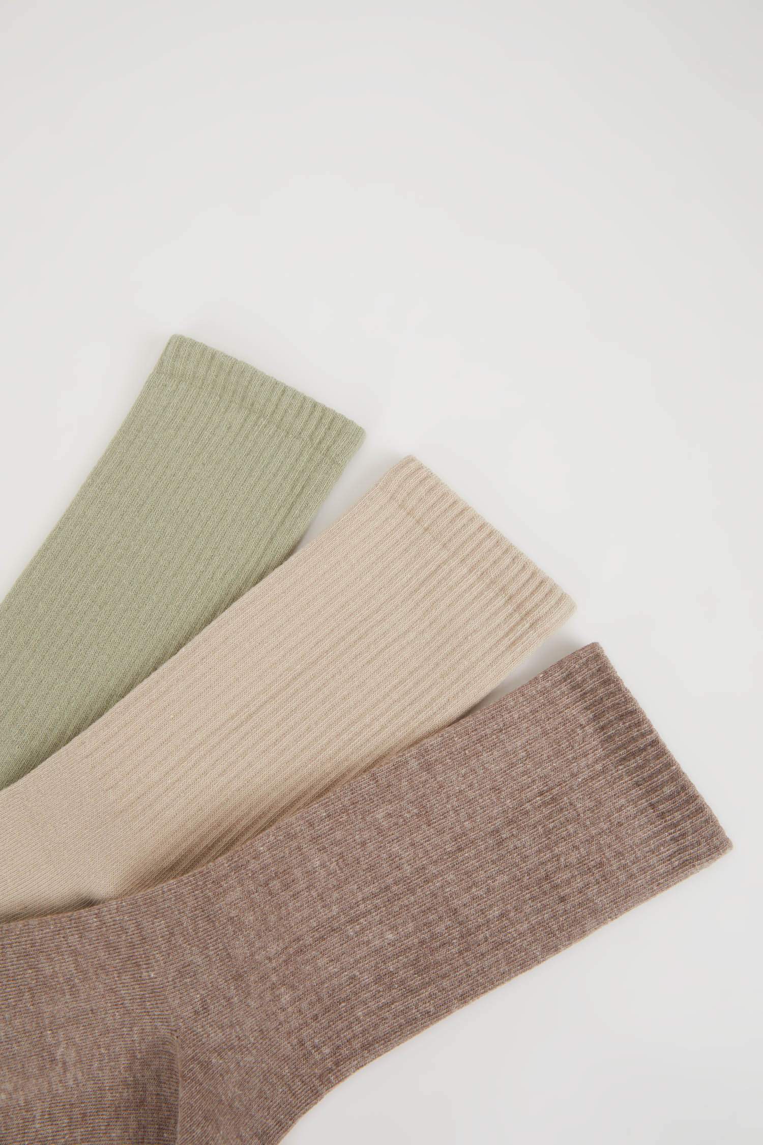 Man 3 Piece Cotton Long Socks