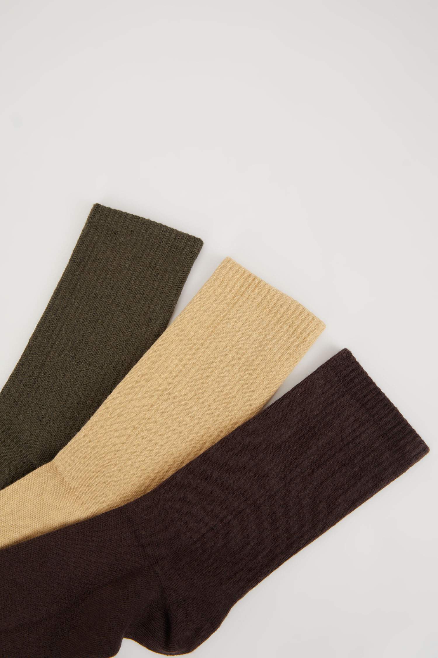 Man 3 Piece Cotton Long Socks