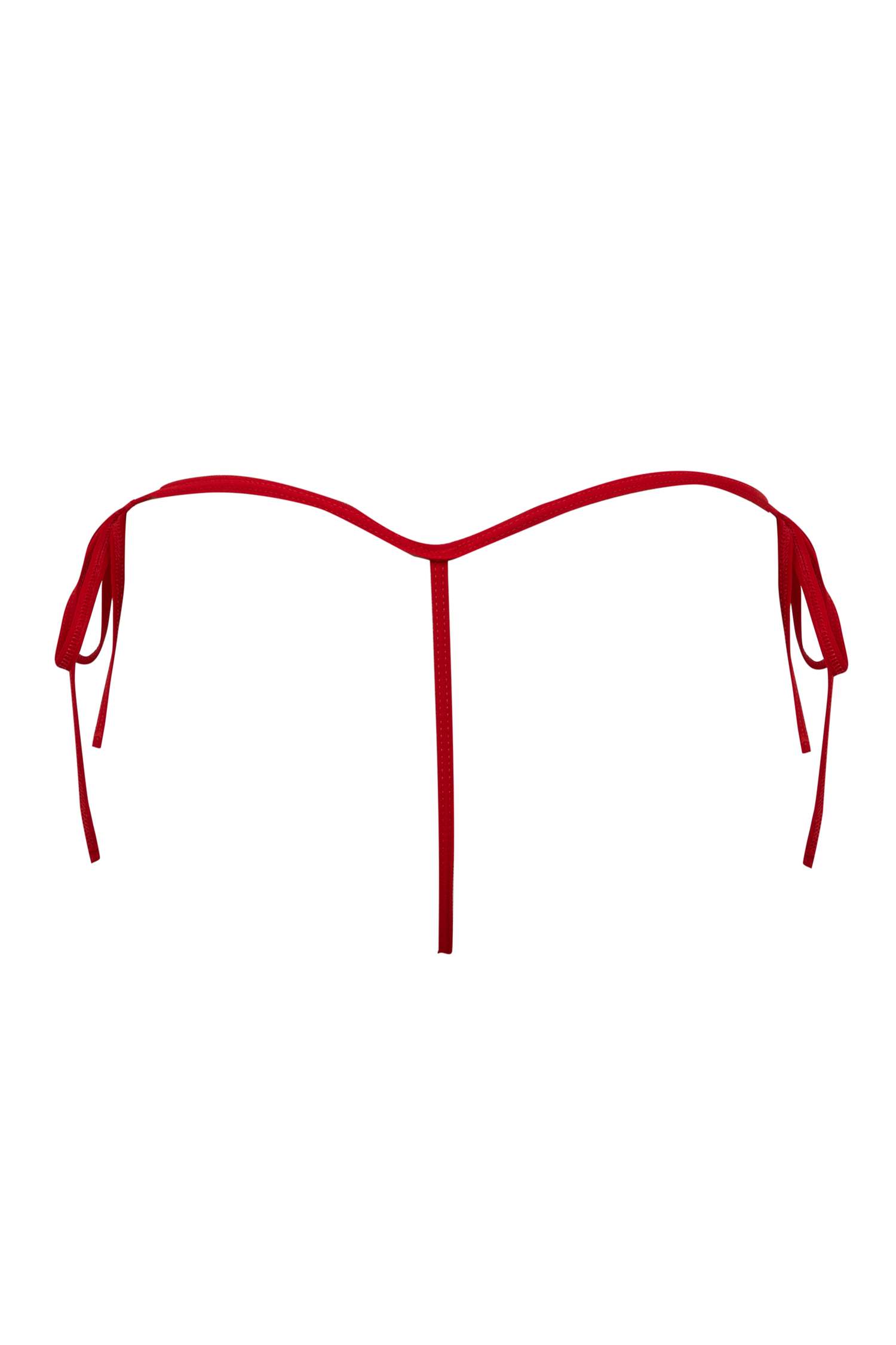 Kırmızı Dantel String Slip Külot-Fall in Love