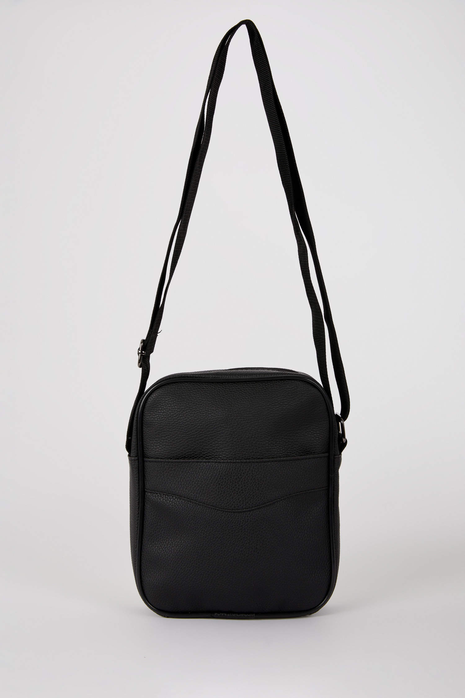 Black Man Faux Leather Crossbody Bag 2946233 | DeFacto