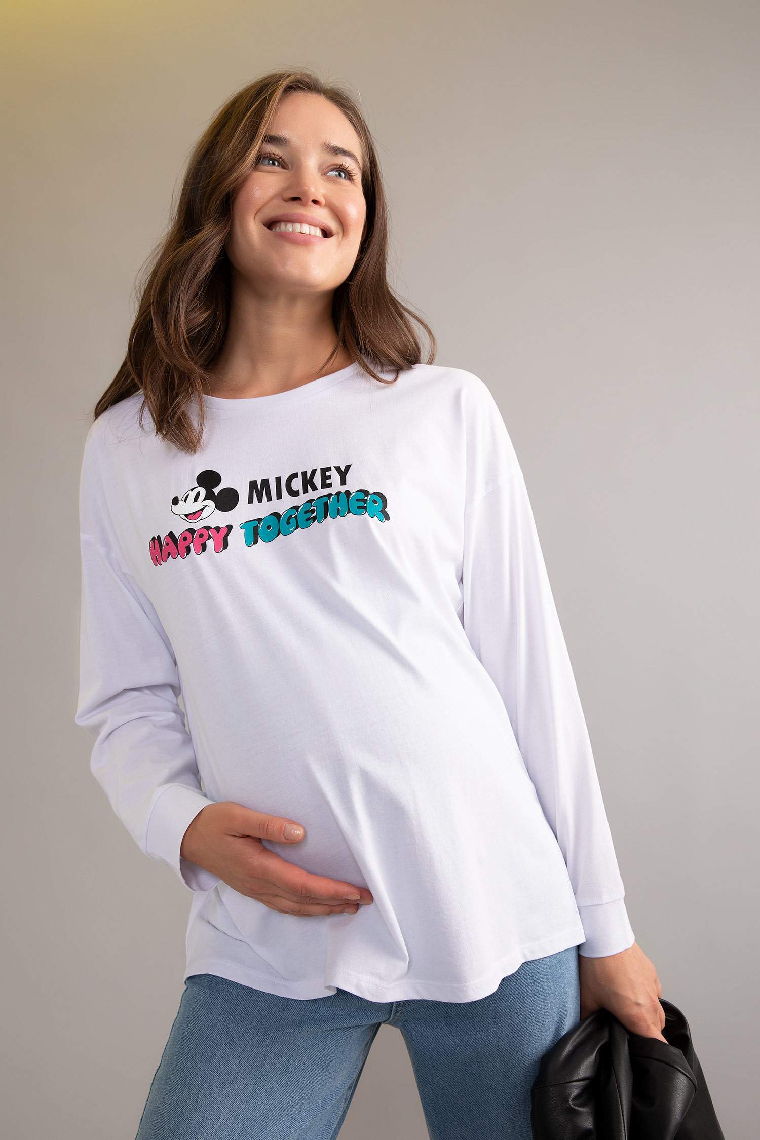 Disney Mickey & Minnie Regular Fit Cotton T-Shirt