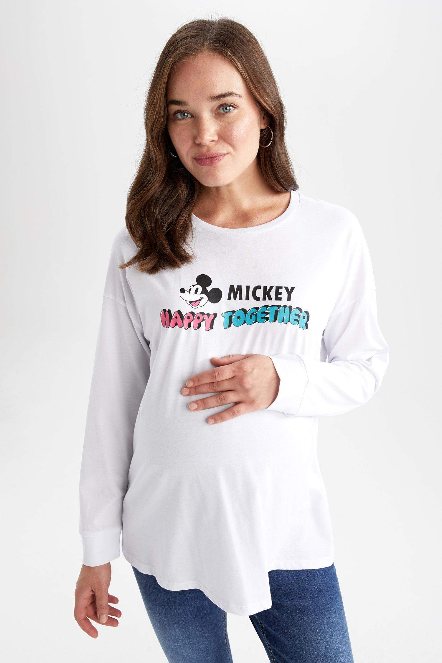 Disney Mickey & Minnie Regular Fit Cotton T-Shirt