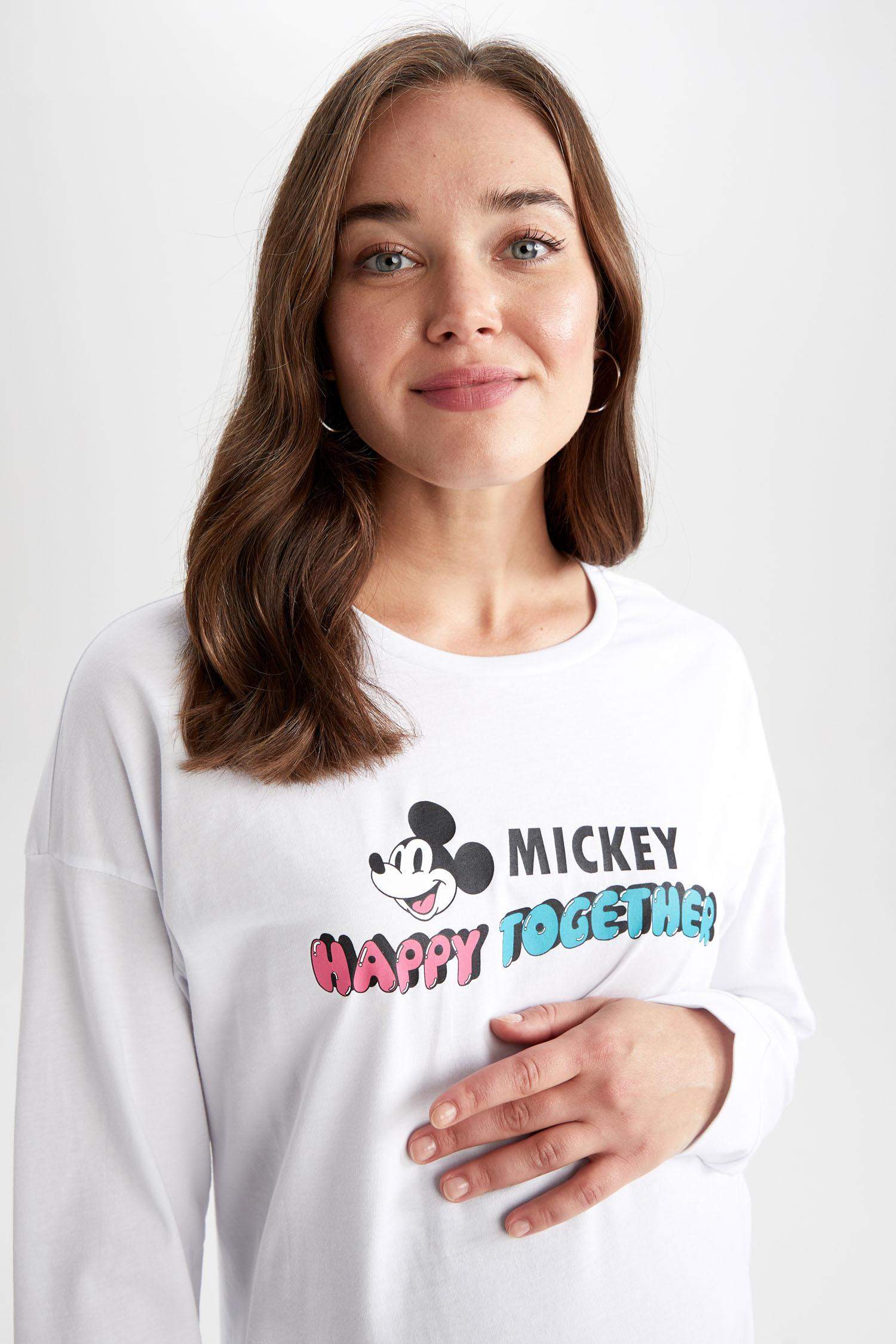 Disney Mickey & Minnie Regular Fit Cotton T-Shirt