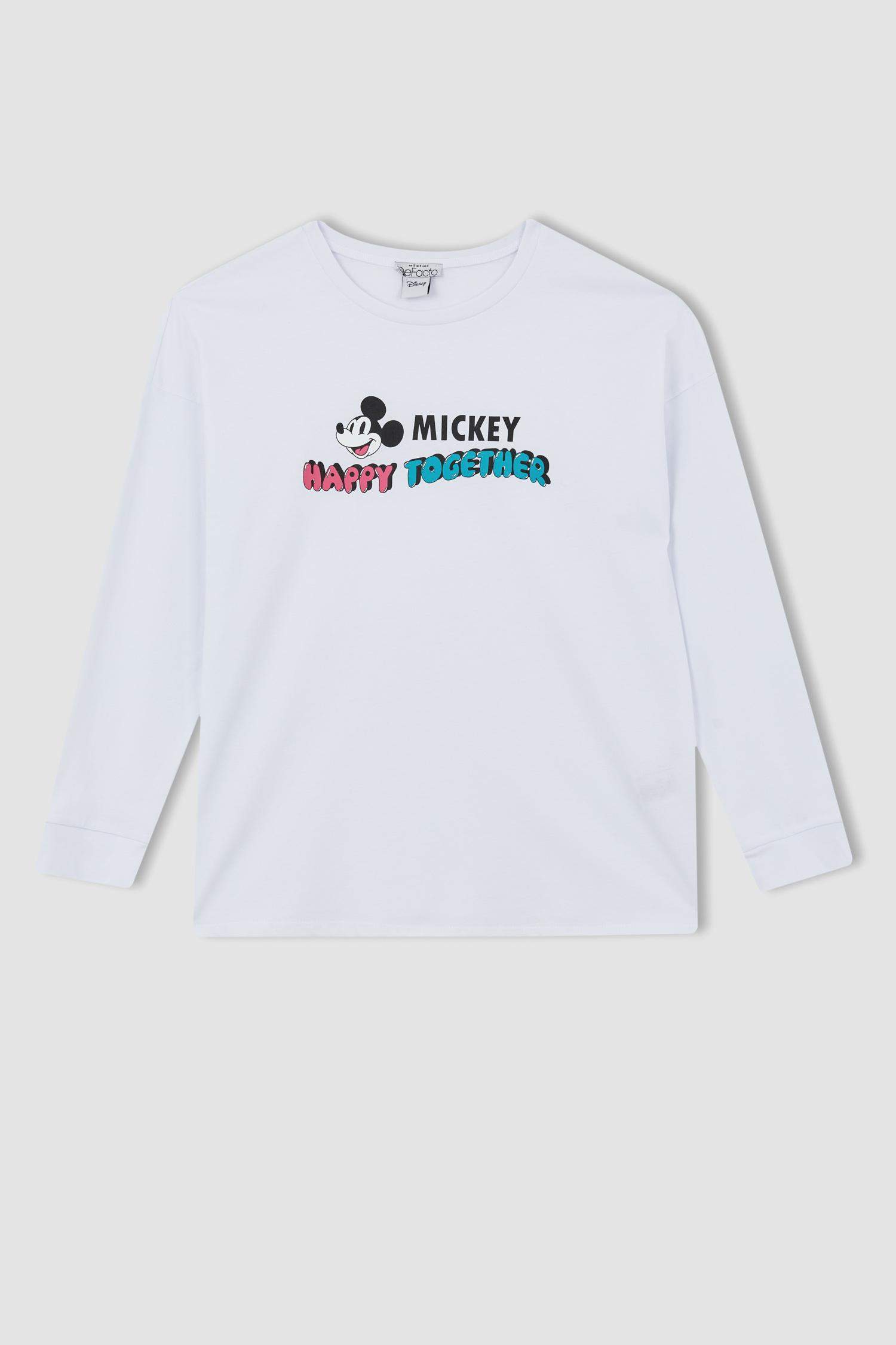 Disney Mickey & Minnie Regular Fit Cotton T-Shirt