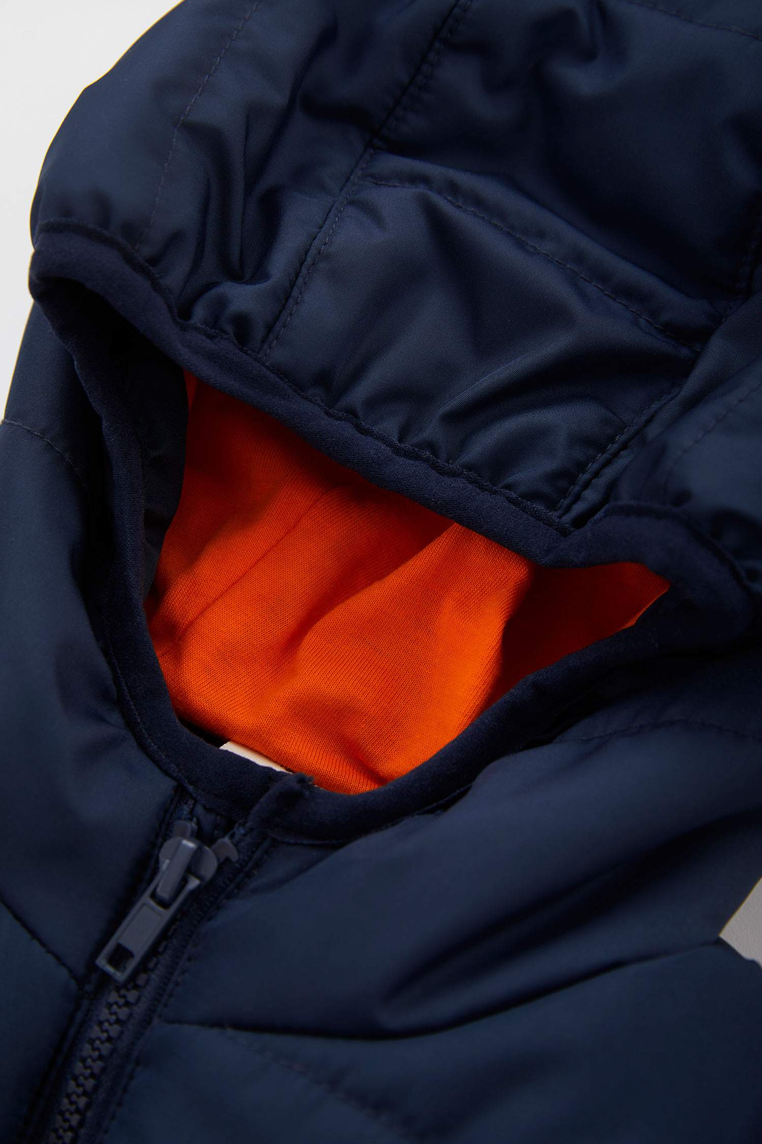 Navy Baby Boy Baby Boy Hooded Vest 2712409 DeFacto