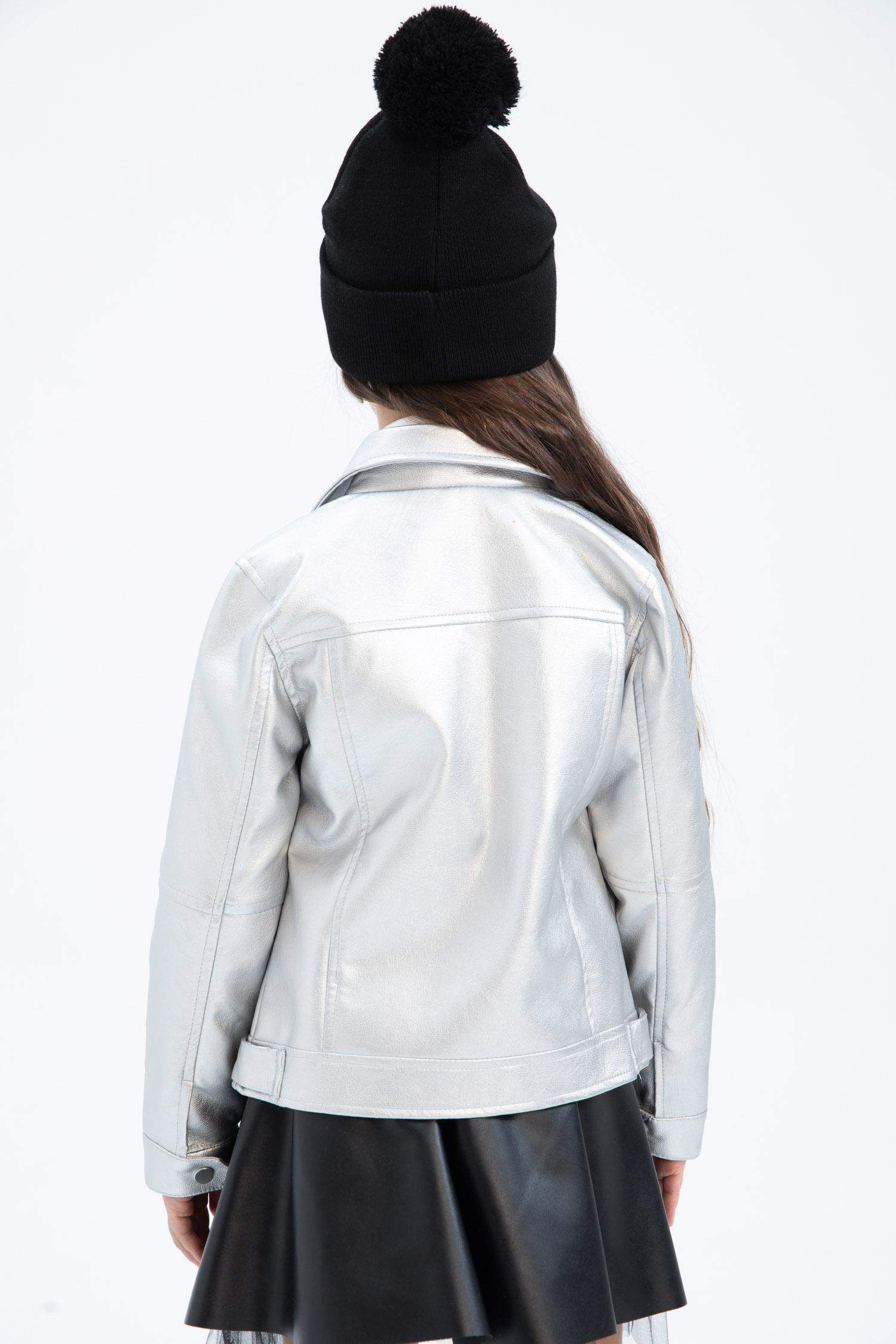 Girls Faux Leather Jacket