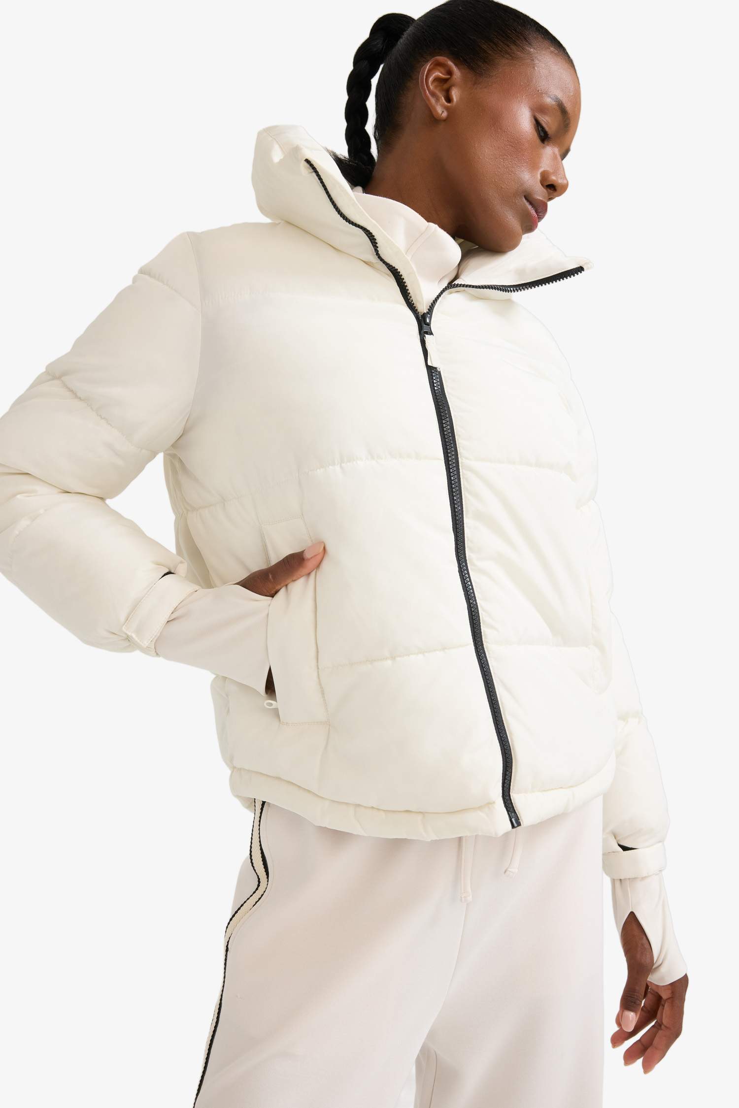 DeFactoFit Regular Fit Stand Collar Waterproof Puffer Jacket