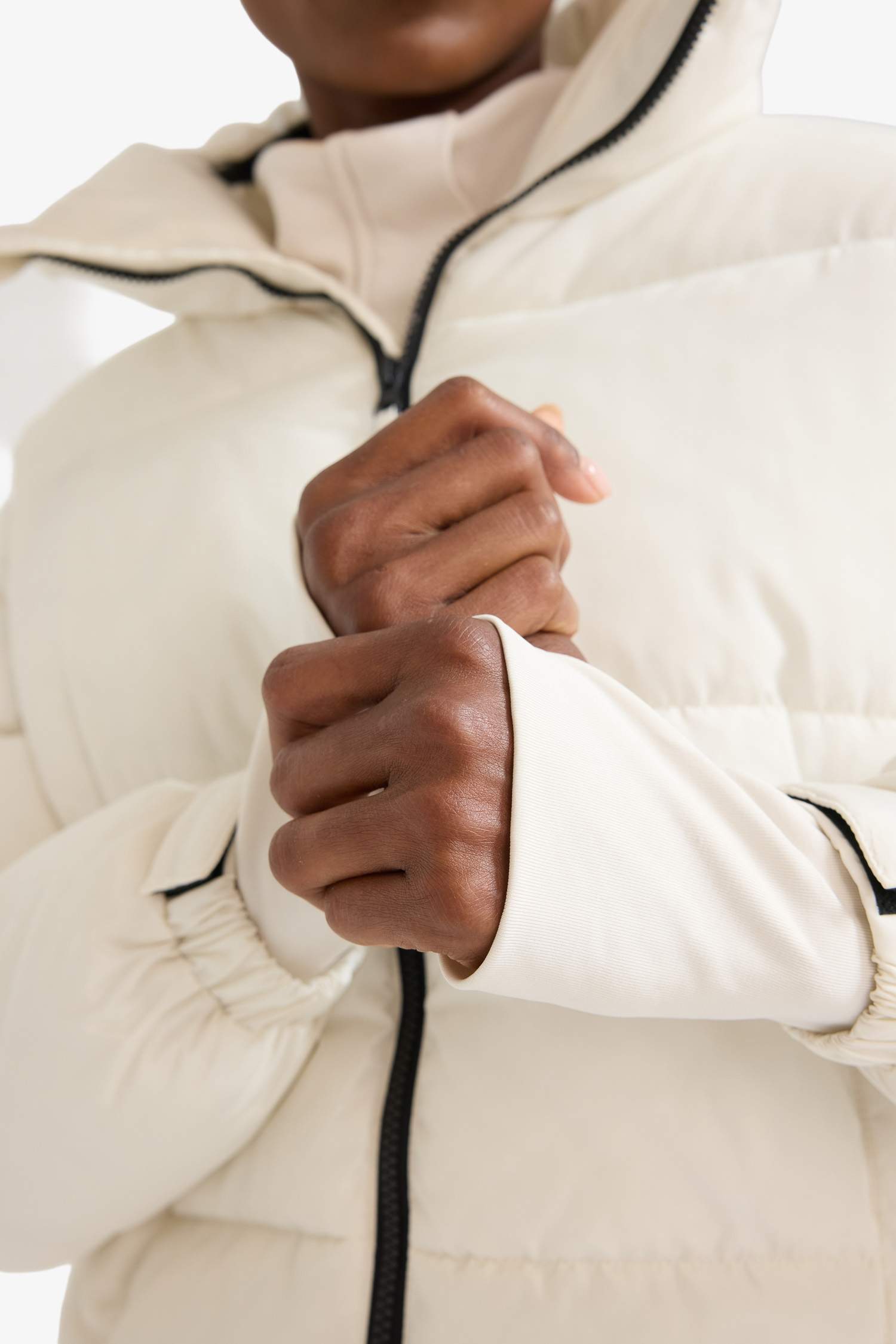 Водонепроницаемая куртка DeFactoFit Regular Fit на молнии