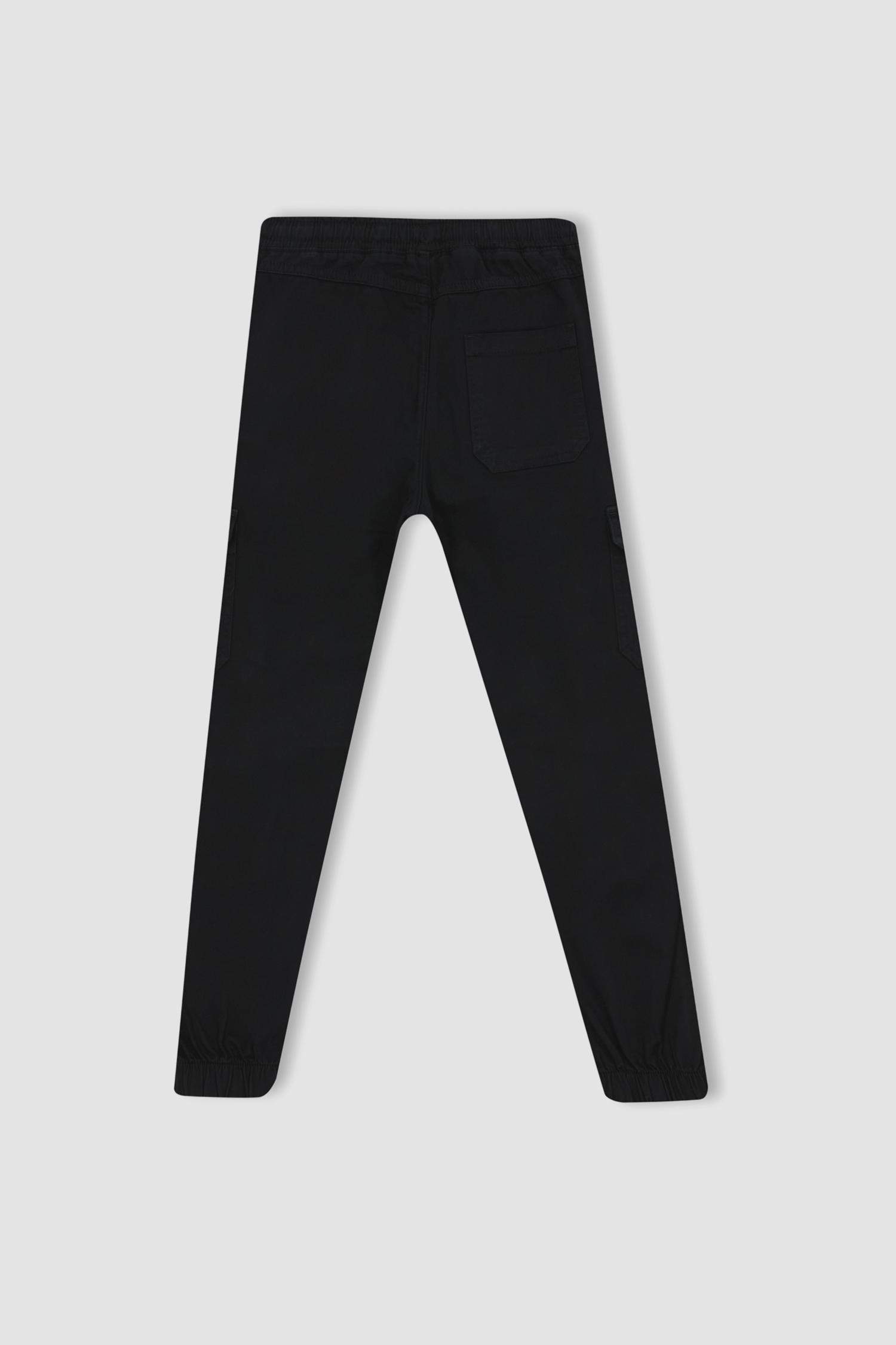 Boy Cargo Jogger Gabardine Trousers