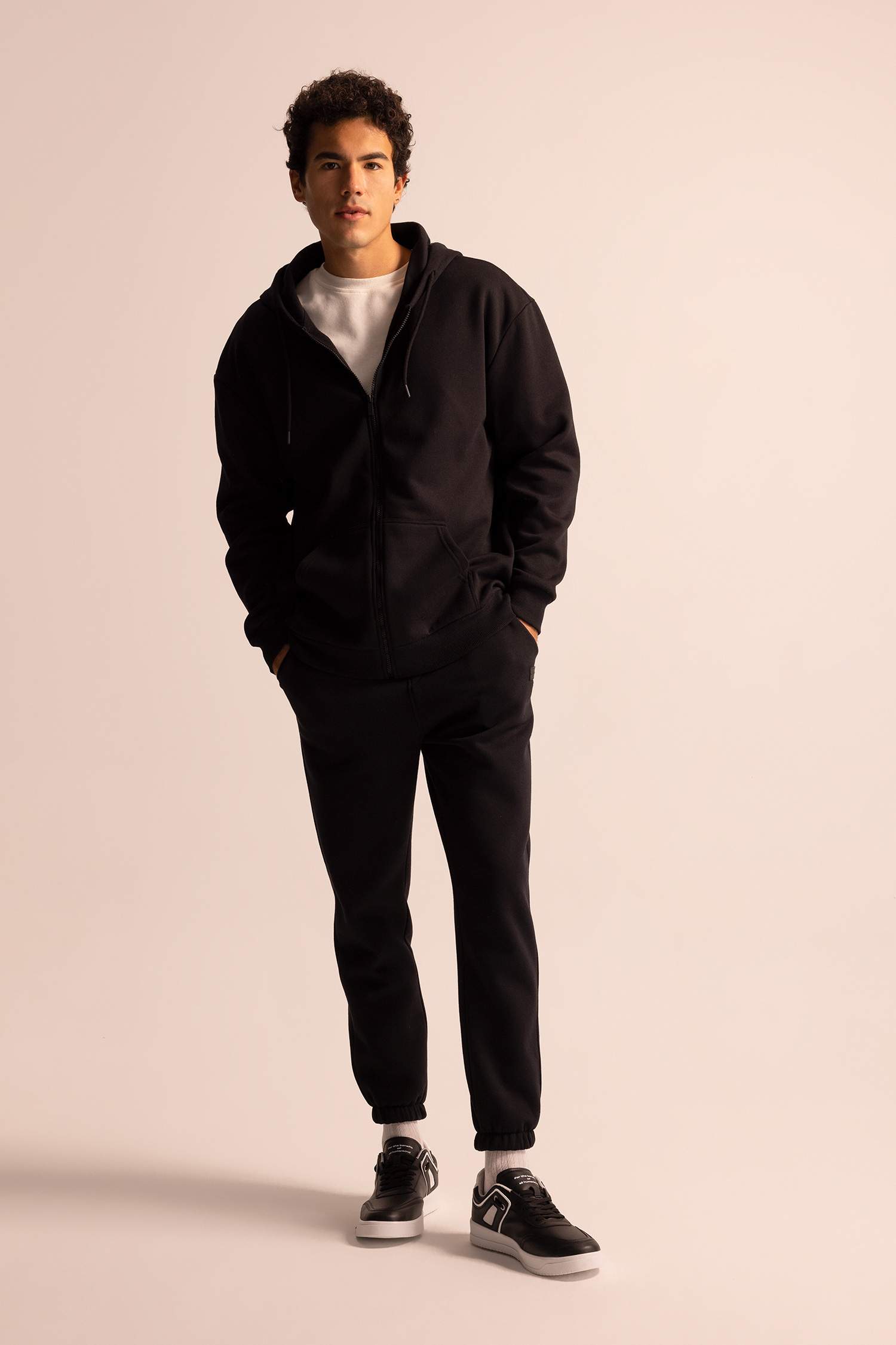 Boxy Fit Crew Neck Soft Fluffy Cardigan