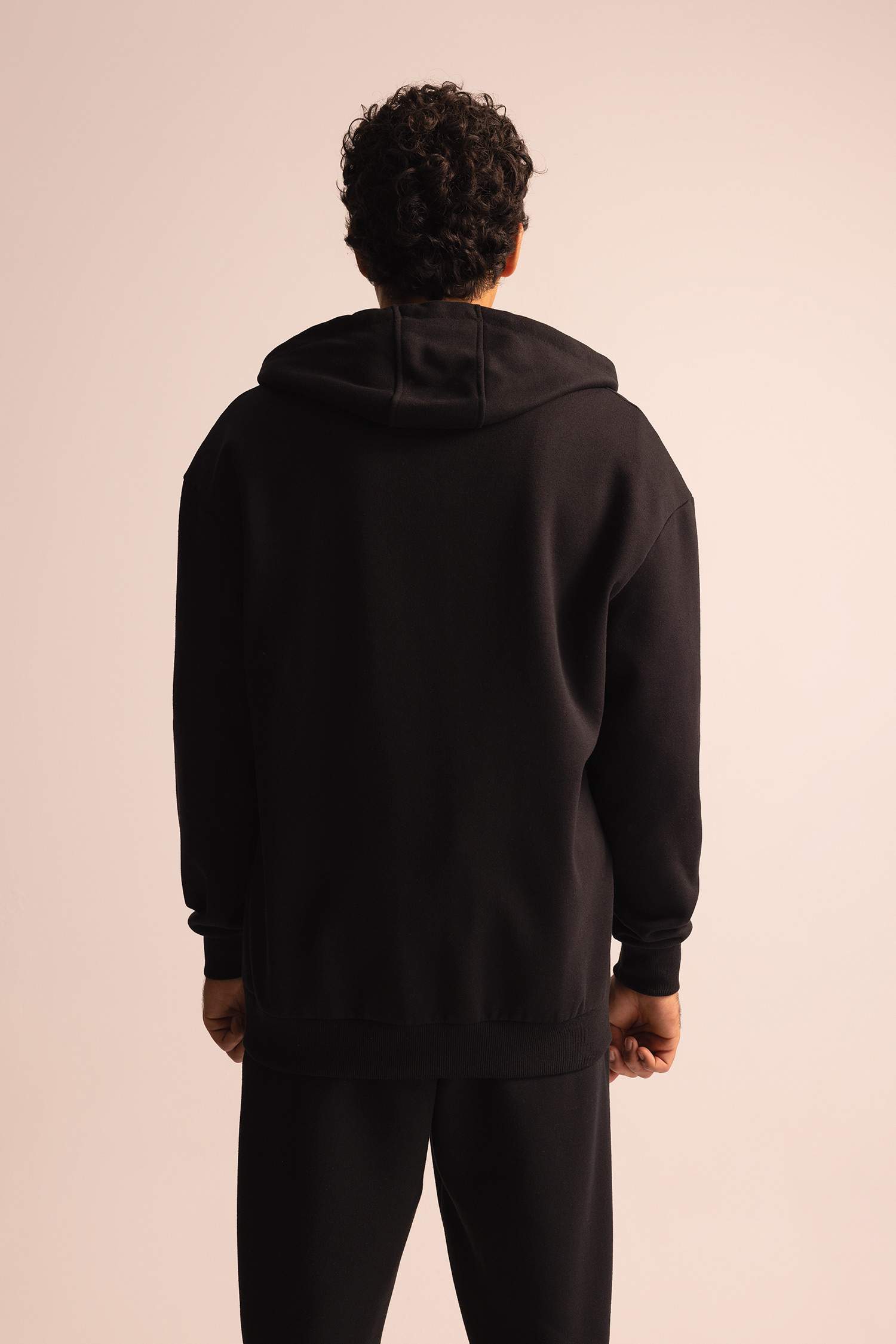 Boxy Fit Crew Neck Soft Fluffy Cardigan