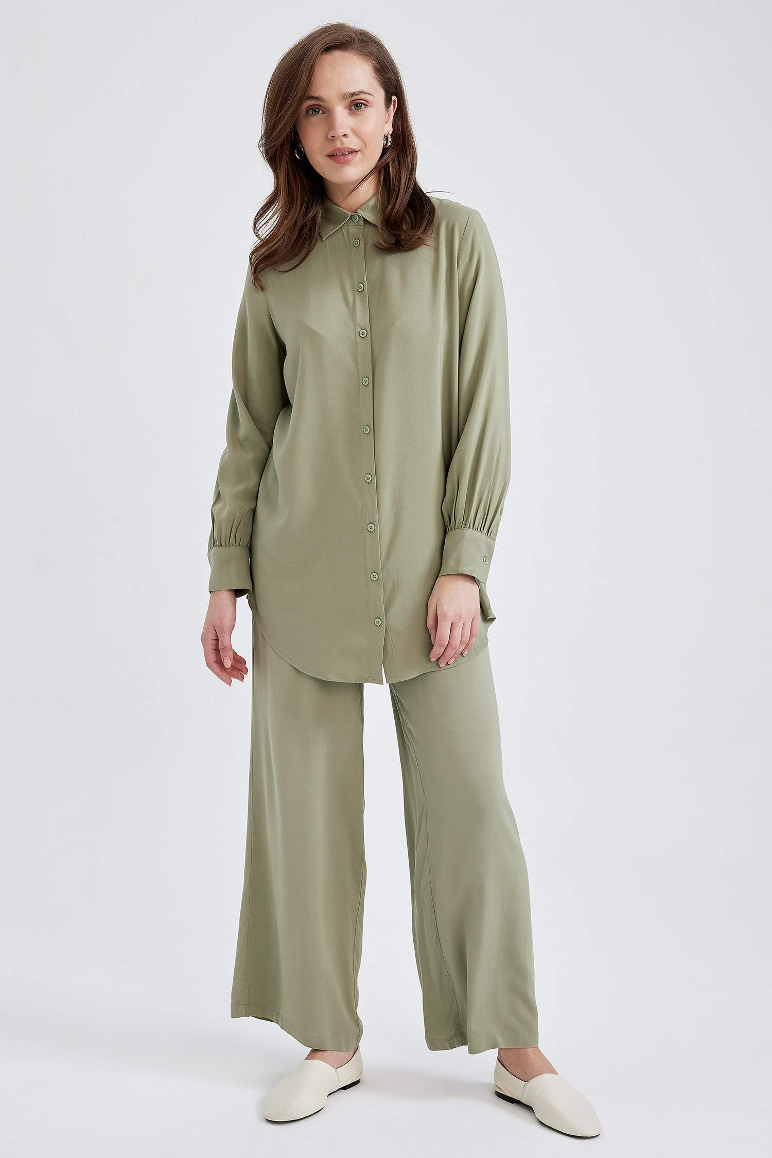 Palazzo Viscose Trousers