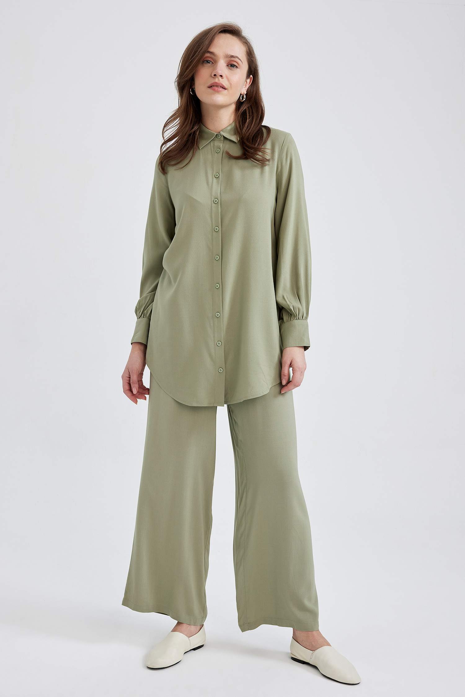 Palazzo Viscose Trousers
