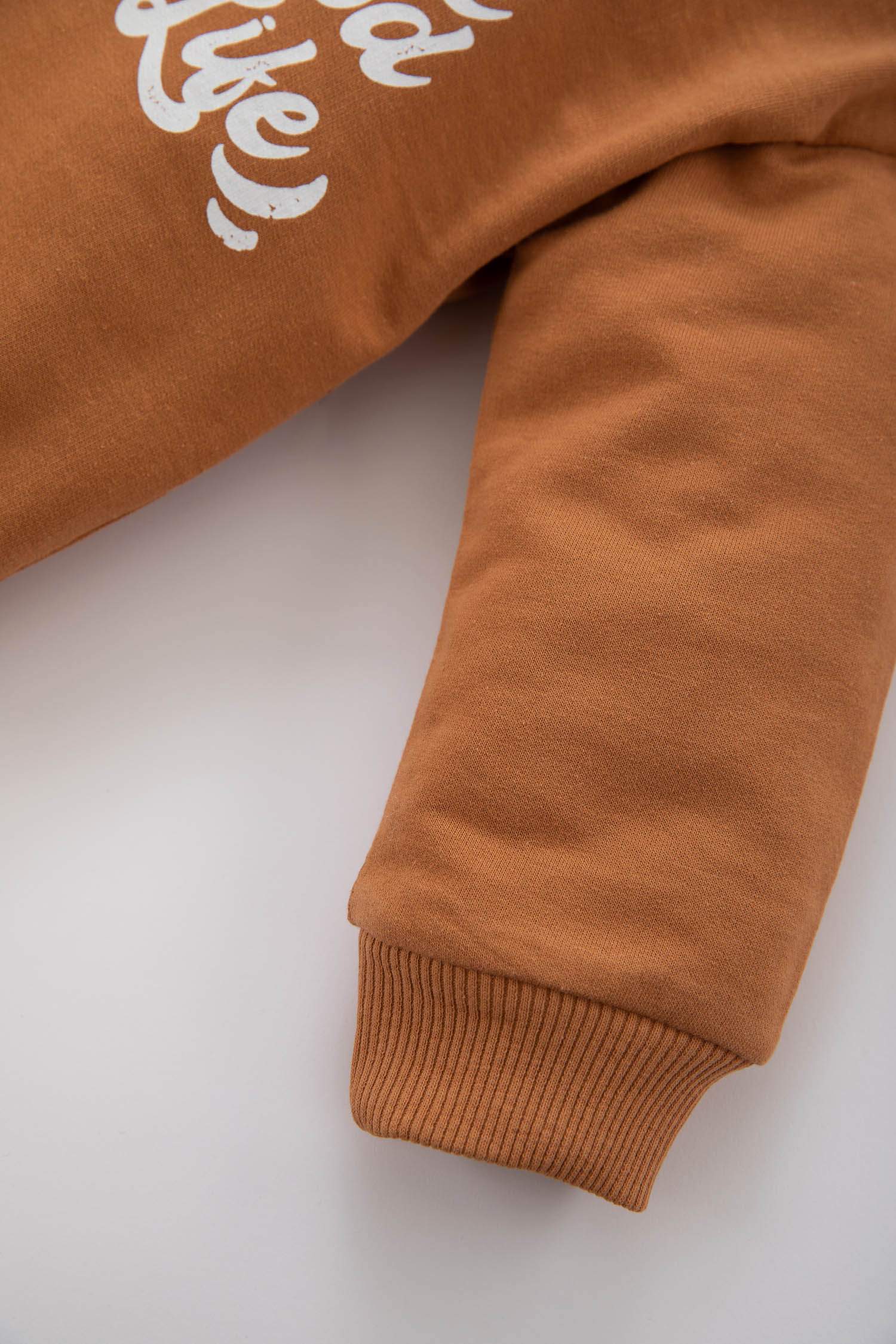 Комплект с круглым вырезом с принтом для малышей мальчиков