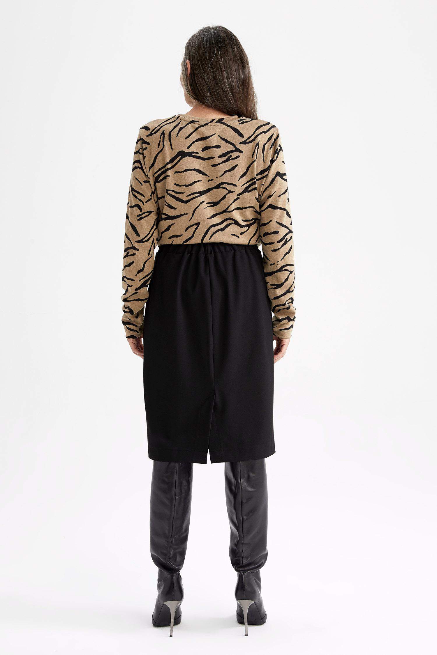 Pencil Skirt Midi Skirt