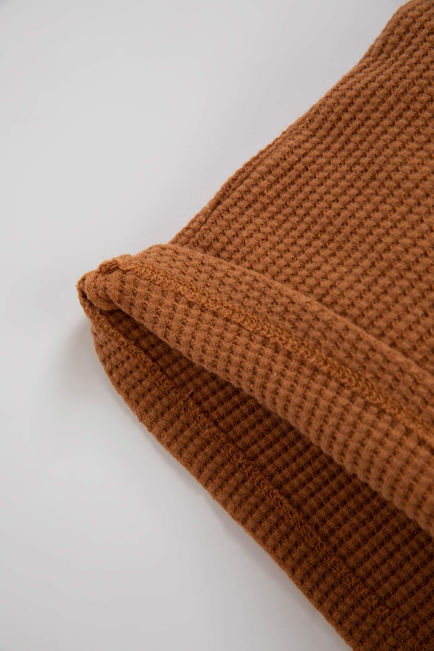 Erkek Bebek Waffle Kısa Kollu Tişört