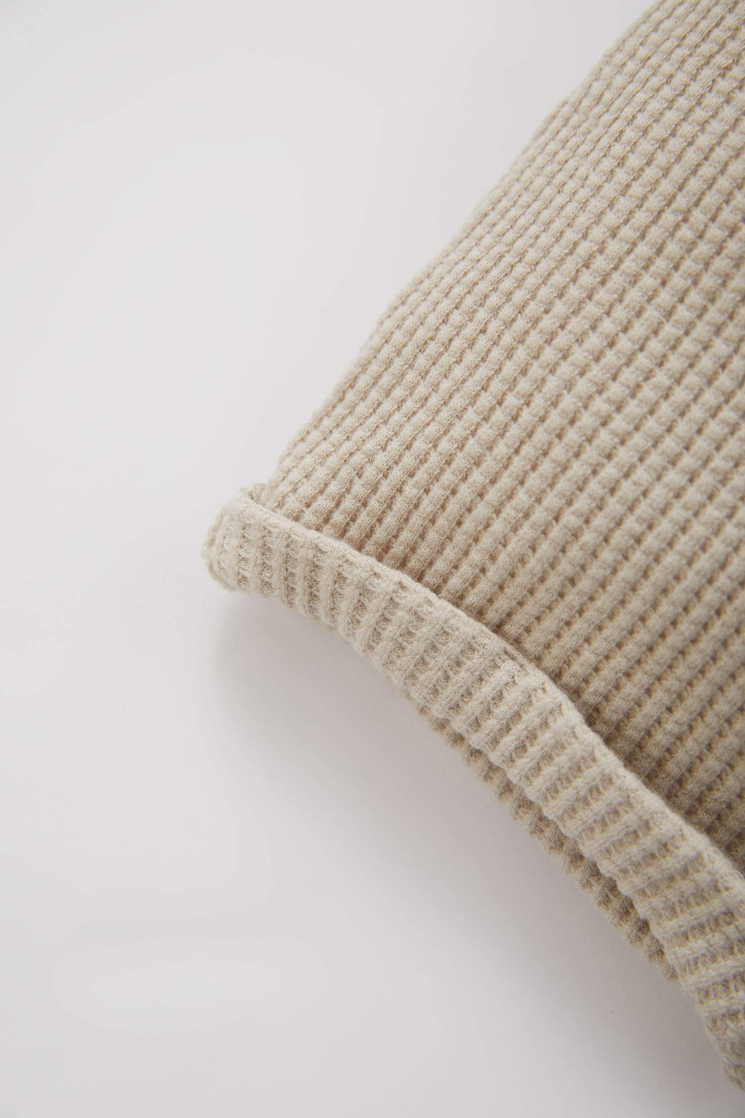 Baby Boy Regular Fit Waffle Shorts