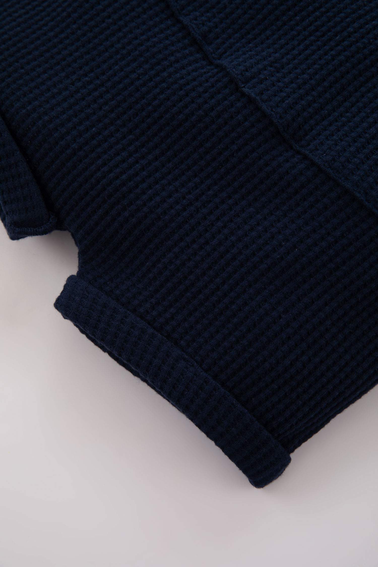 Baby Boy Kangaroo Pocket Waffle Shorts