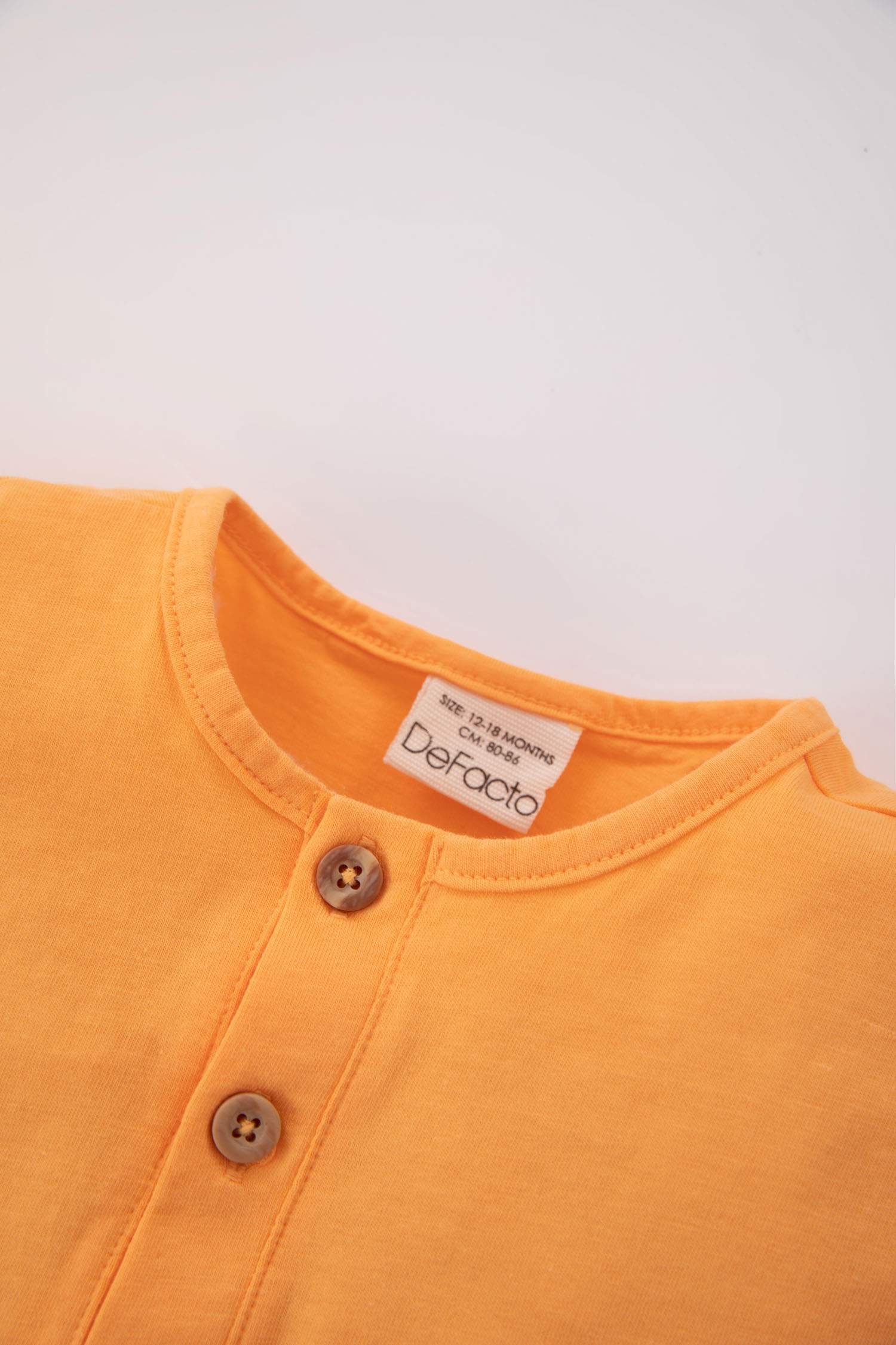 Baby Boy Combed Cotton Short Sleeve T-Shirt