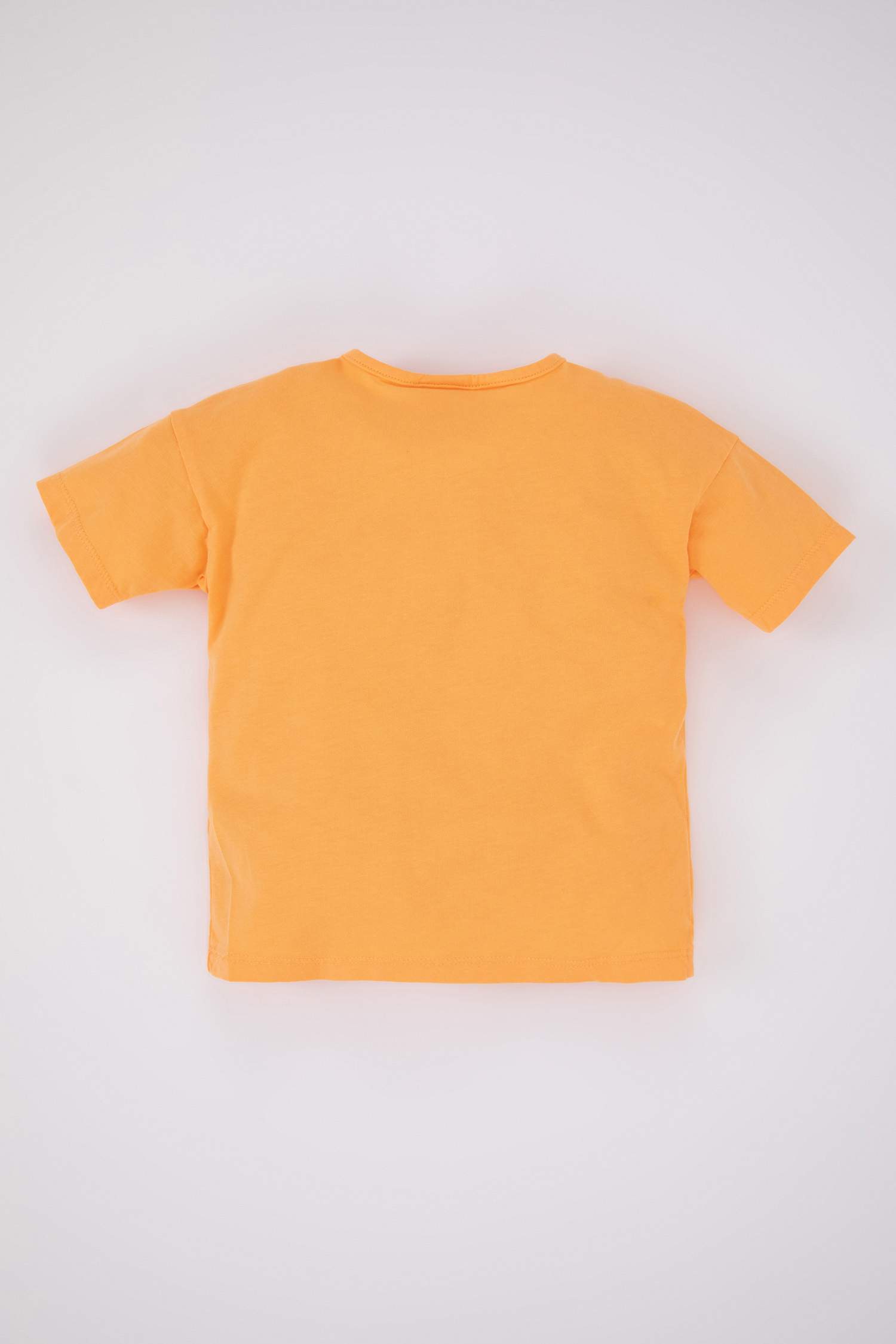 Baby Boy Combed Cotton Short Sleeve T-Shirt