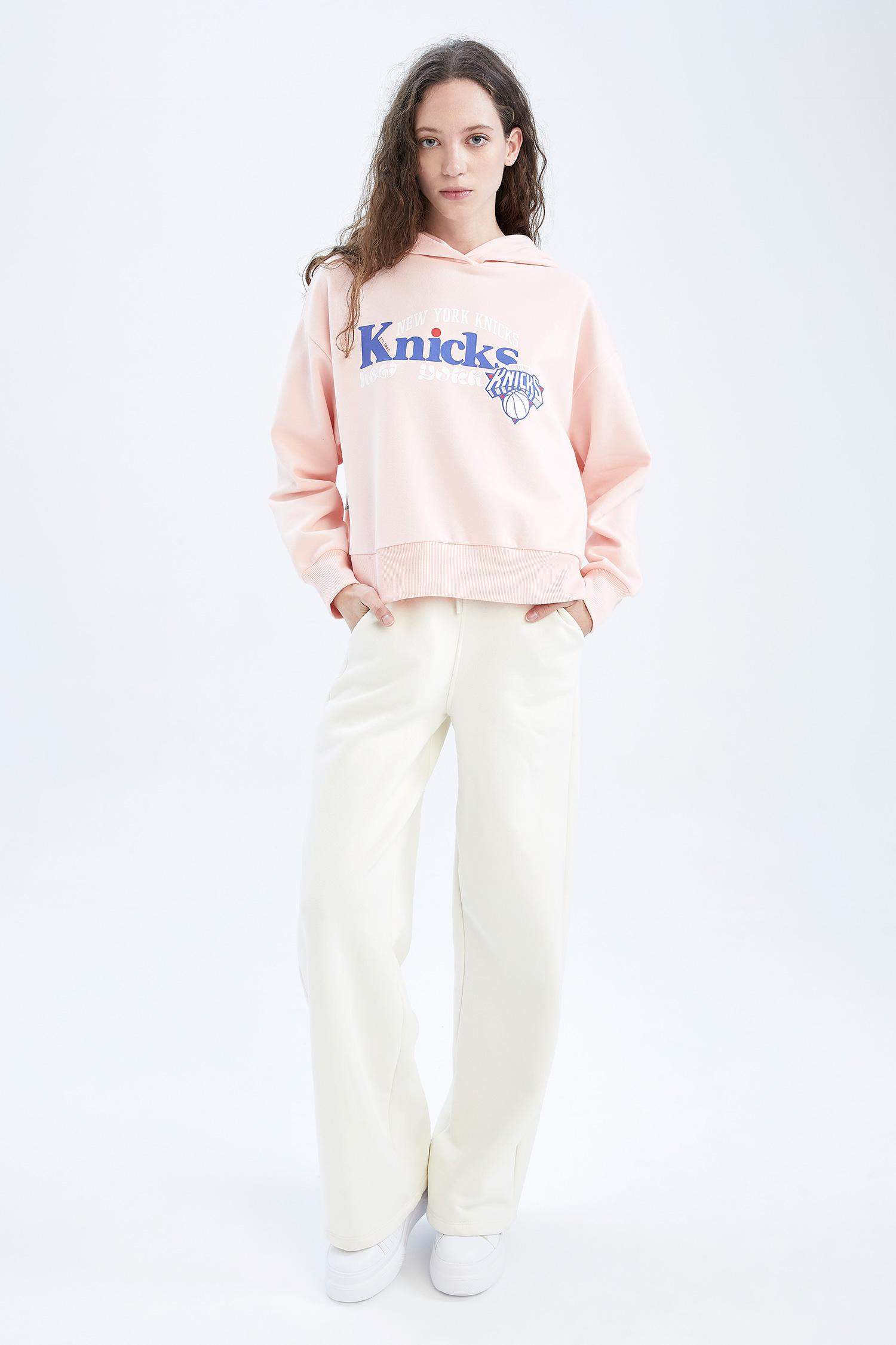 Sweat à capuche NBA New York Knicks de DeFactoFit pour homme