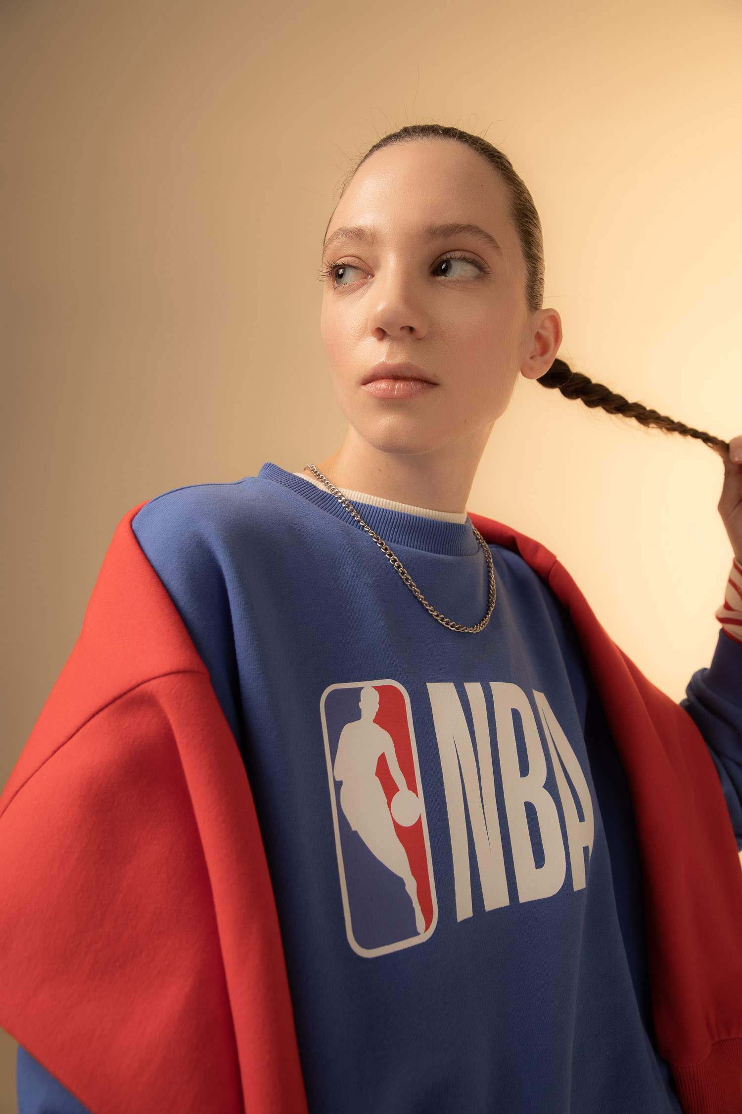 Blue WOMAN NBA Licensed Long Sleeve Sweatshirt 2732769 DeFacto