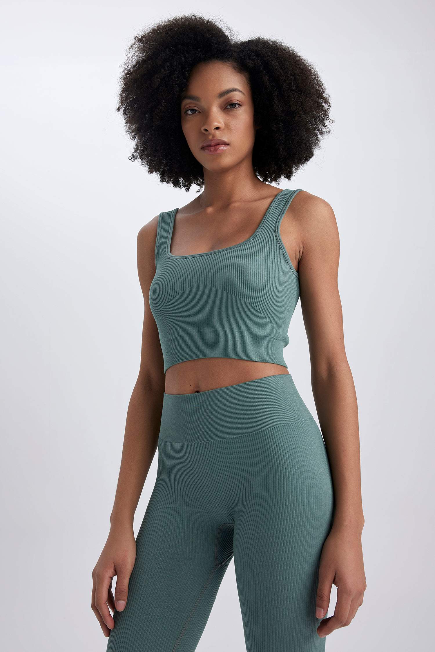 DeFactoFit Bisiklet Yaka Bra