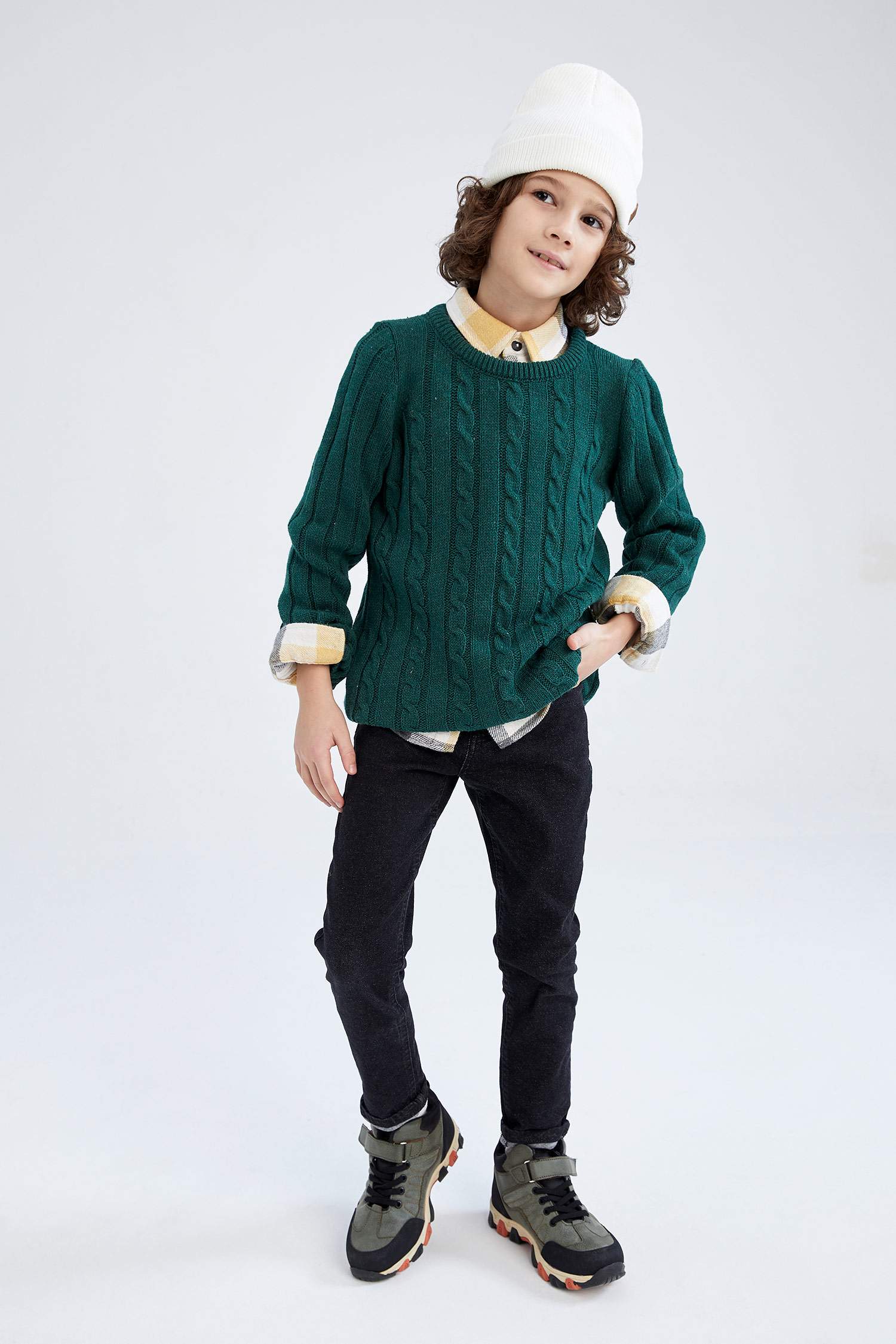 Ұлдарға қалыпты пішім Пулловер