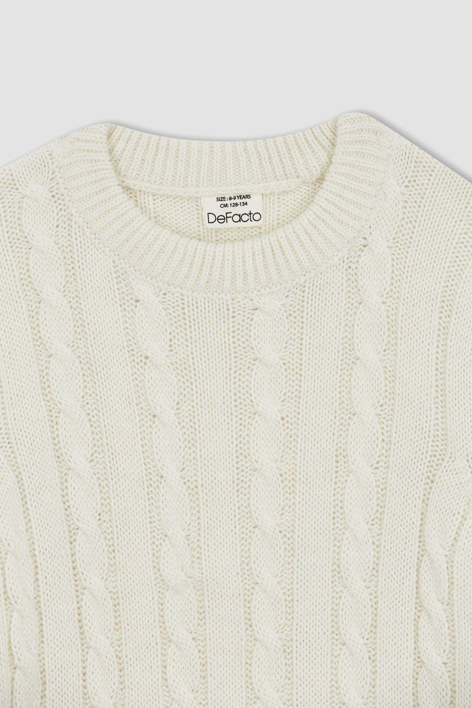 Свитер с круглым вырезом для мальчиков