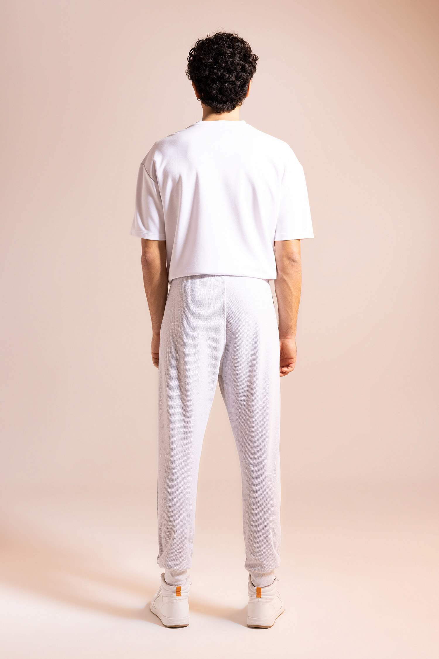 Regular Fit Cepli Beli Bağcıklı İnce Eşofman Altı