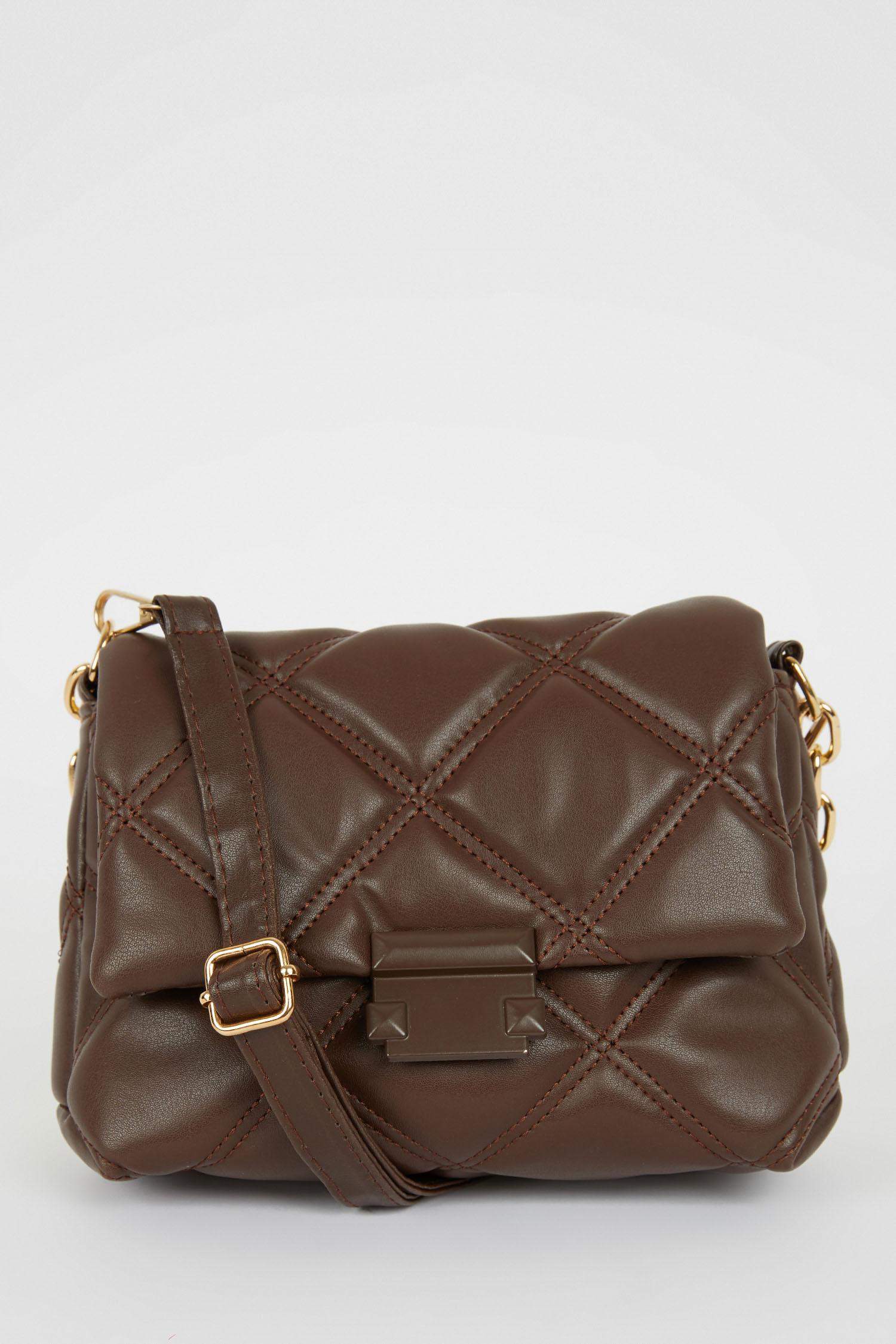 Brown Woman Women Faux Leather Shoulder Bag 2722271 DeFacto