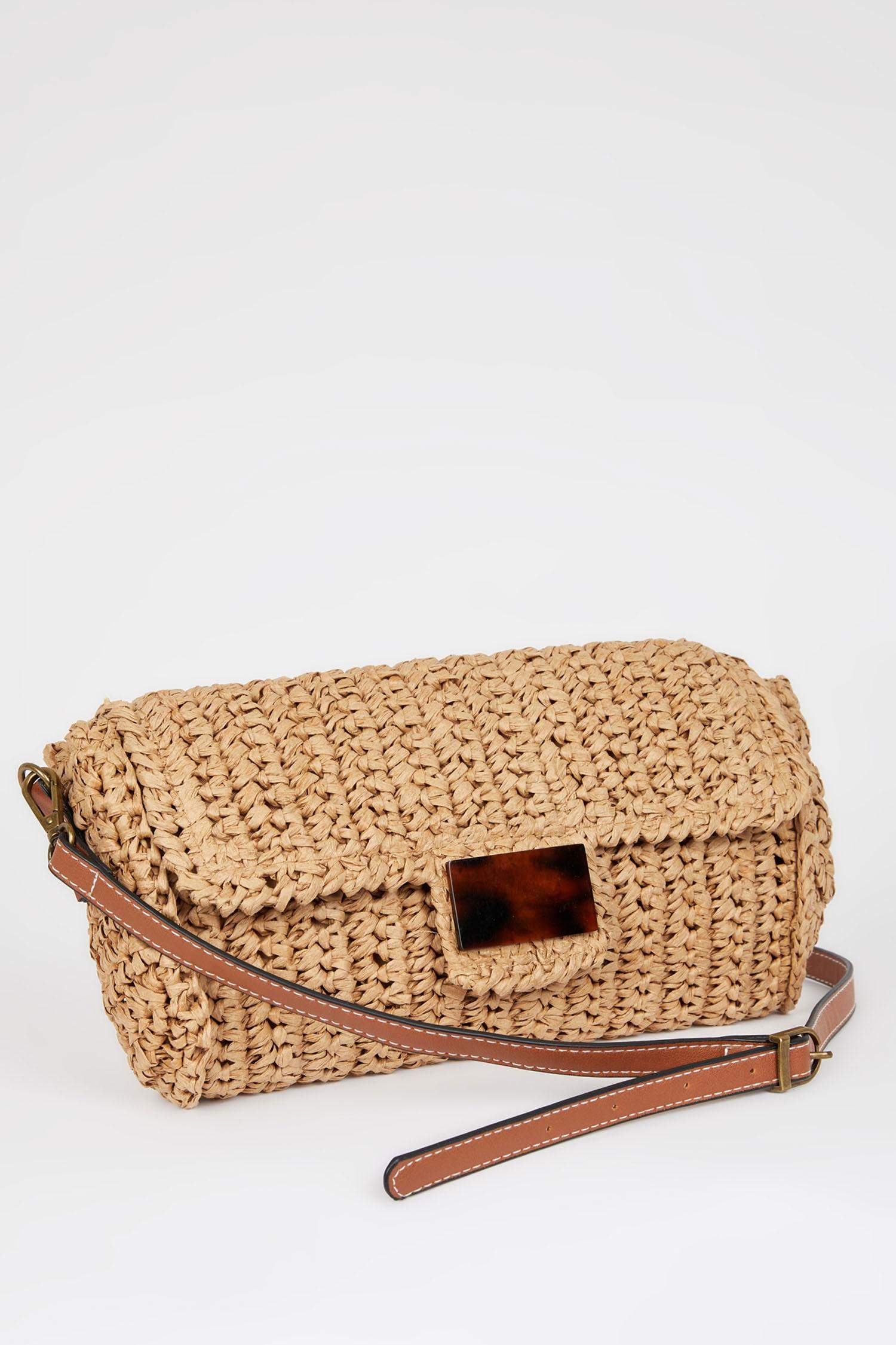 Соломенная сумка для женщин