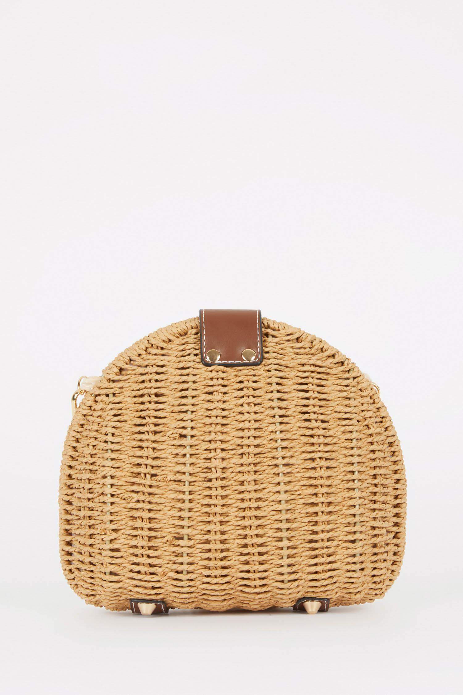 Kadın Hasır Çapraz Çanta