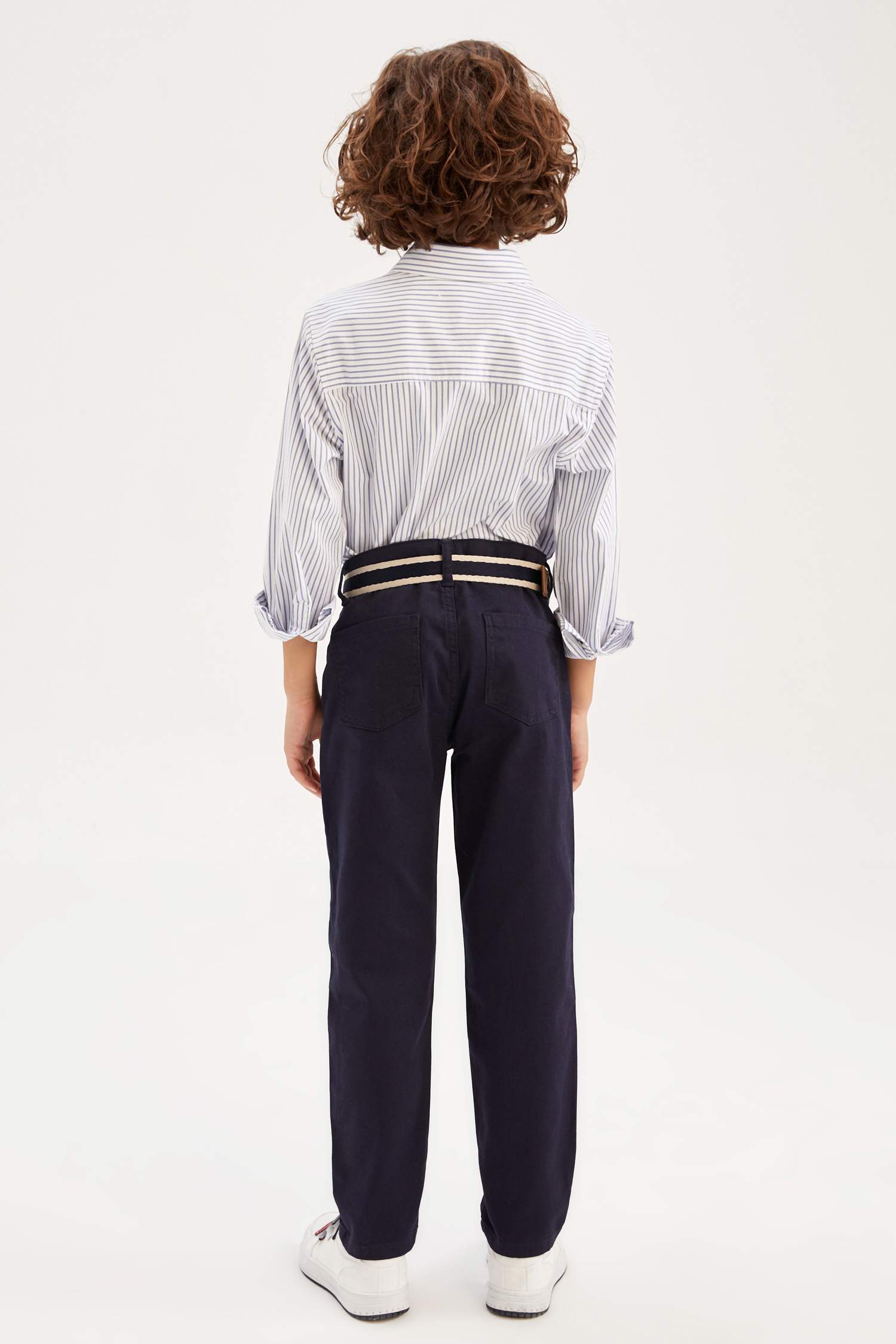 Boy Chino Pants with Belt Gift