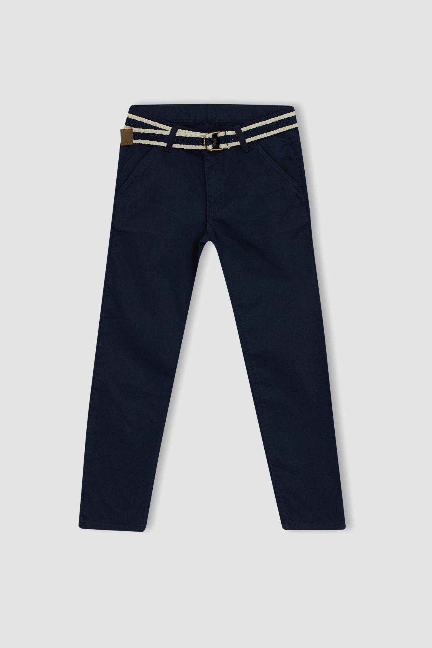 Boy Chino Pants with Belt Gift