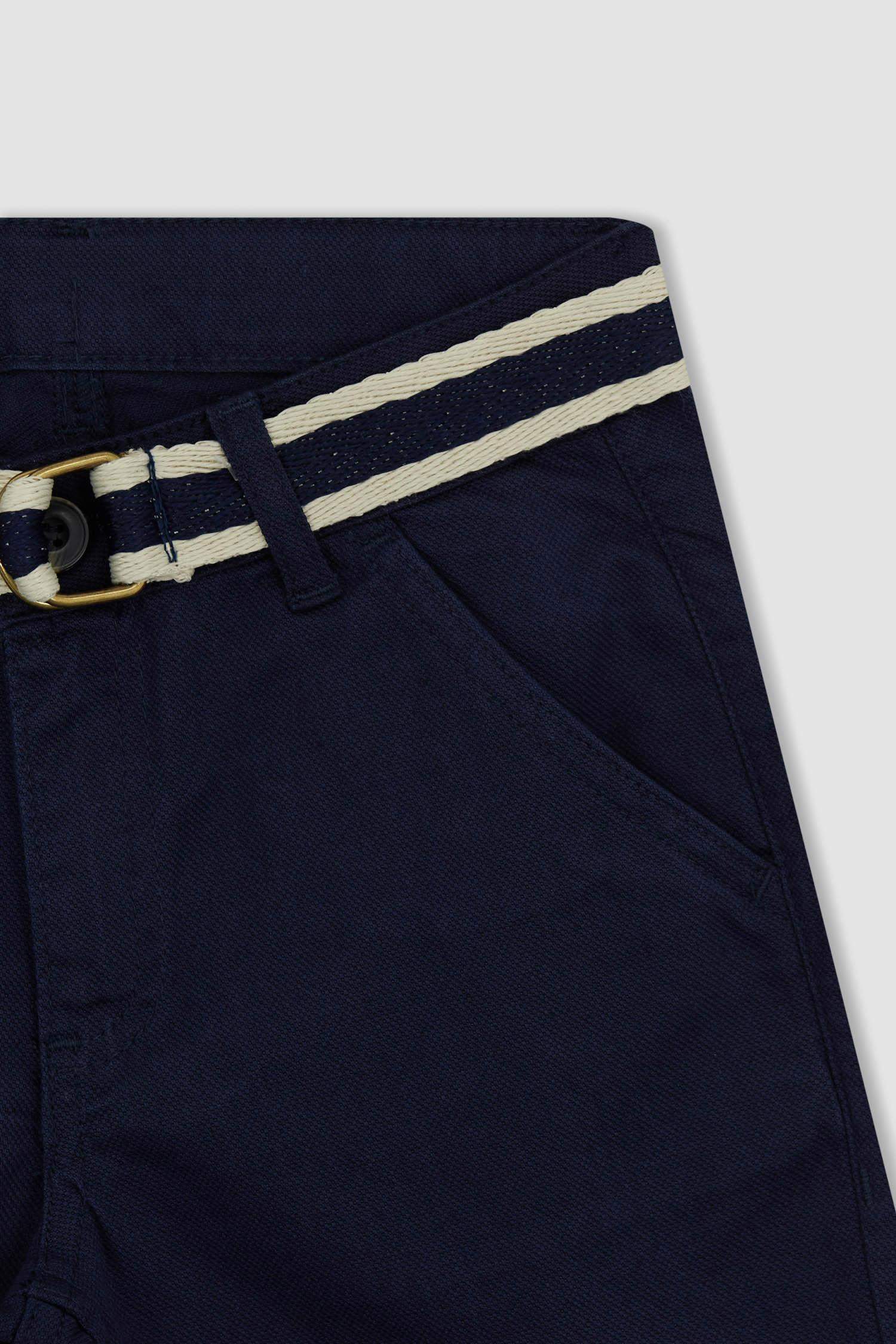 Boy Chino Pants with Belt Gift