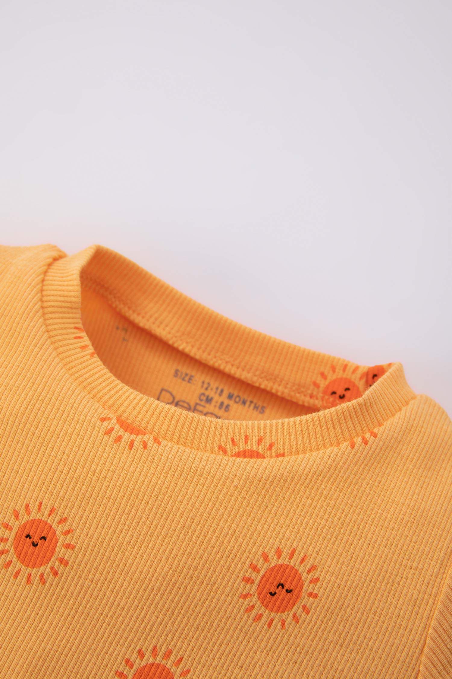 Комплект из 2-х вещей с принтом для малышей девочек