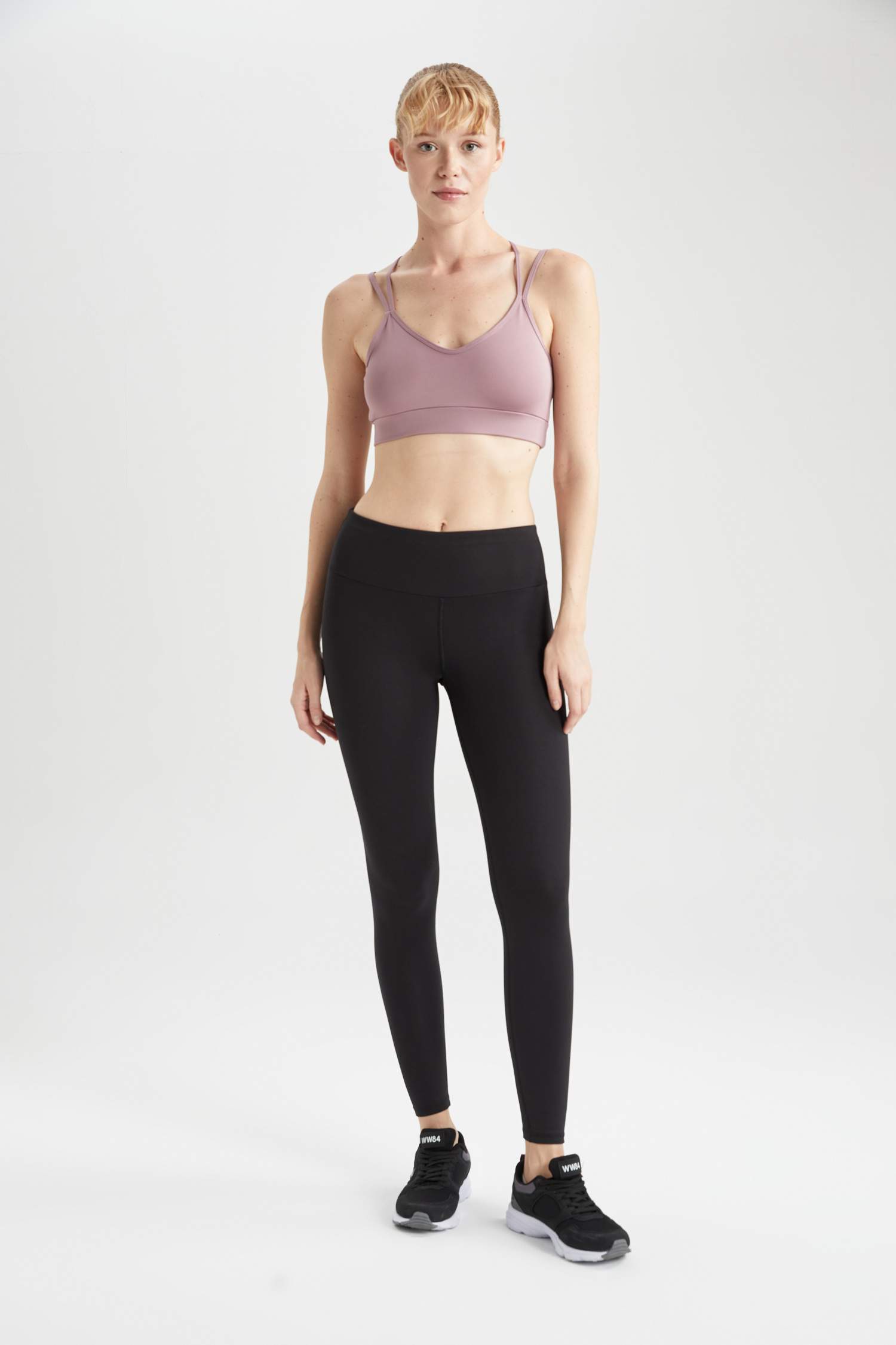 Bisiklet Yaka Sporcu Bra