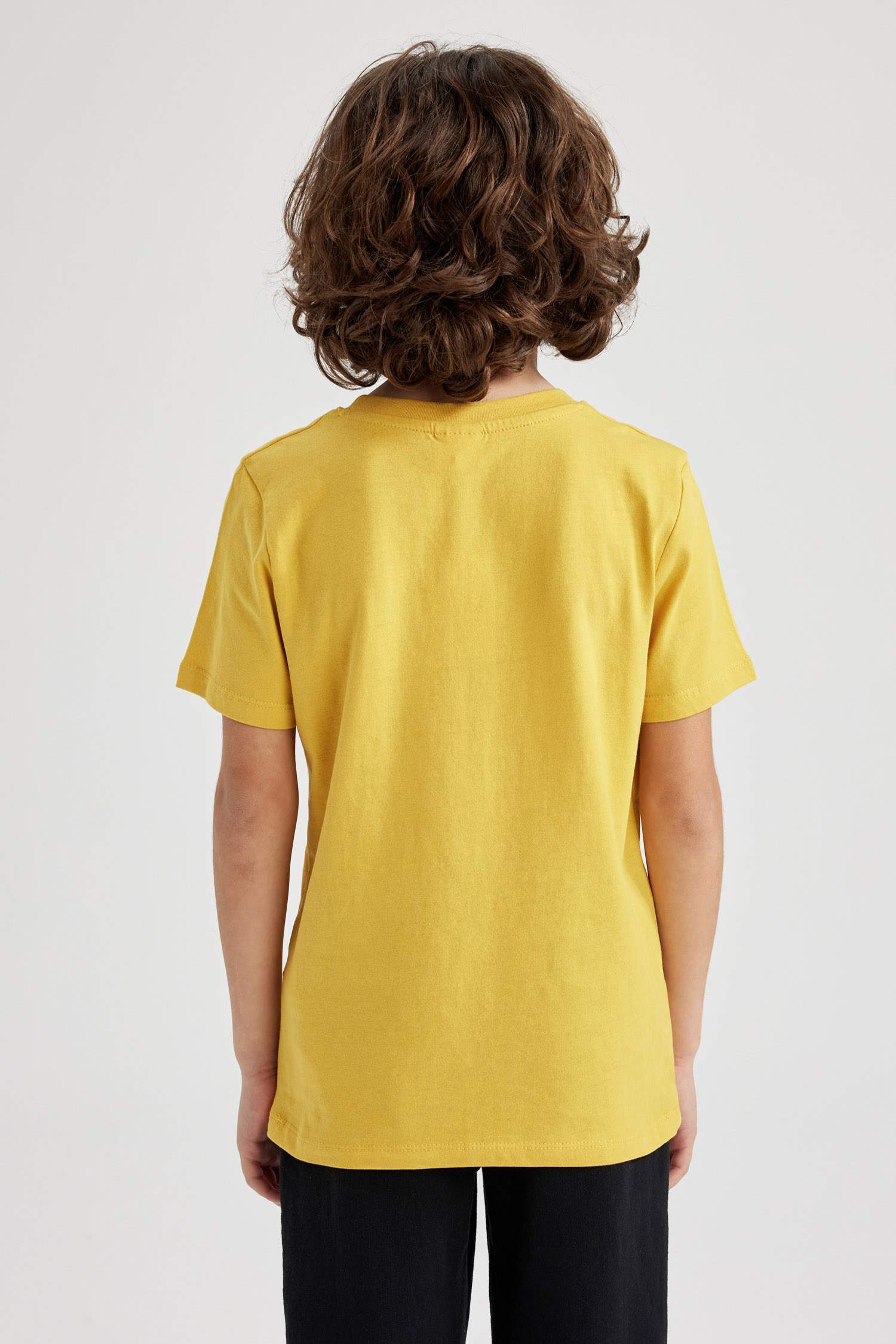 T-Shirt Imprimé à Manches Courtes Col Rond pour Garçon