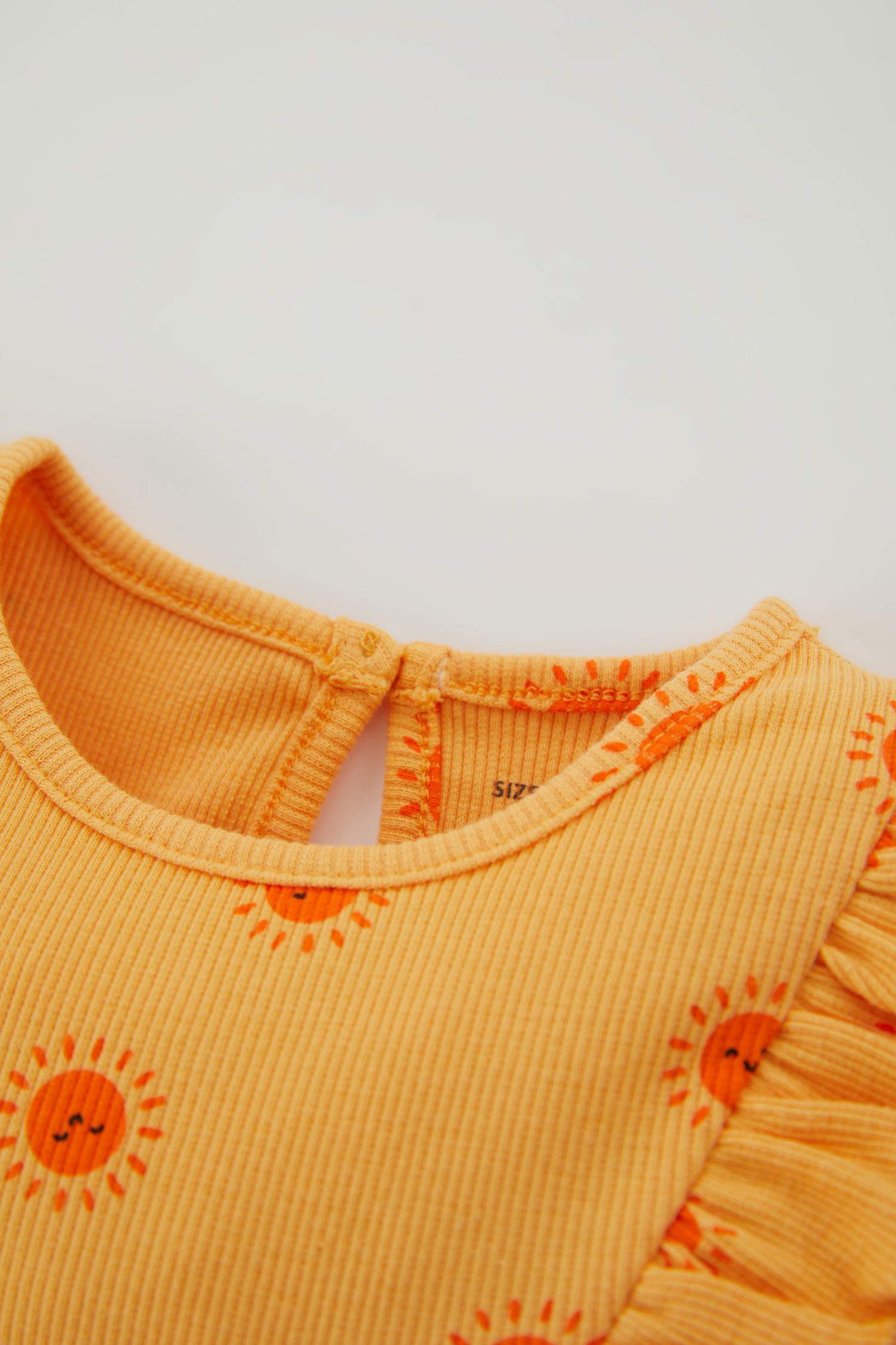 Сәби Қыз көңілді риб Комбинезон