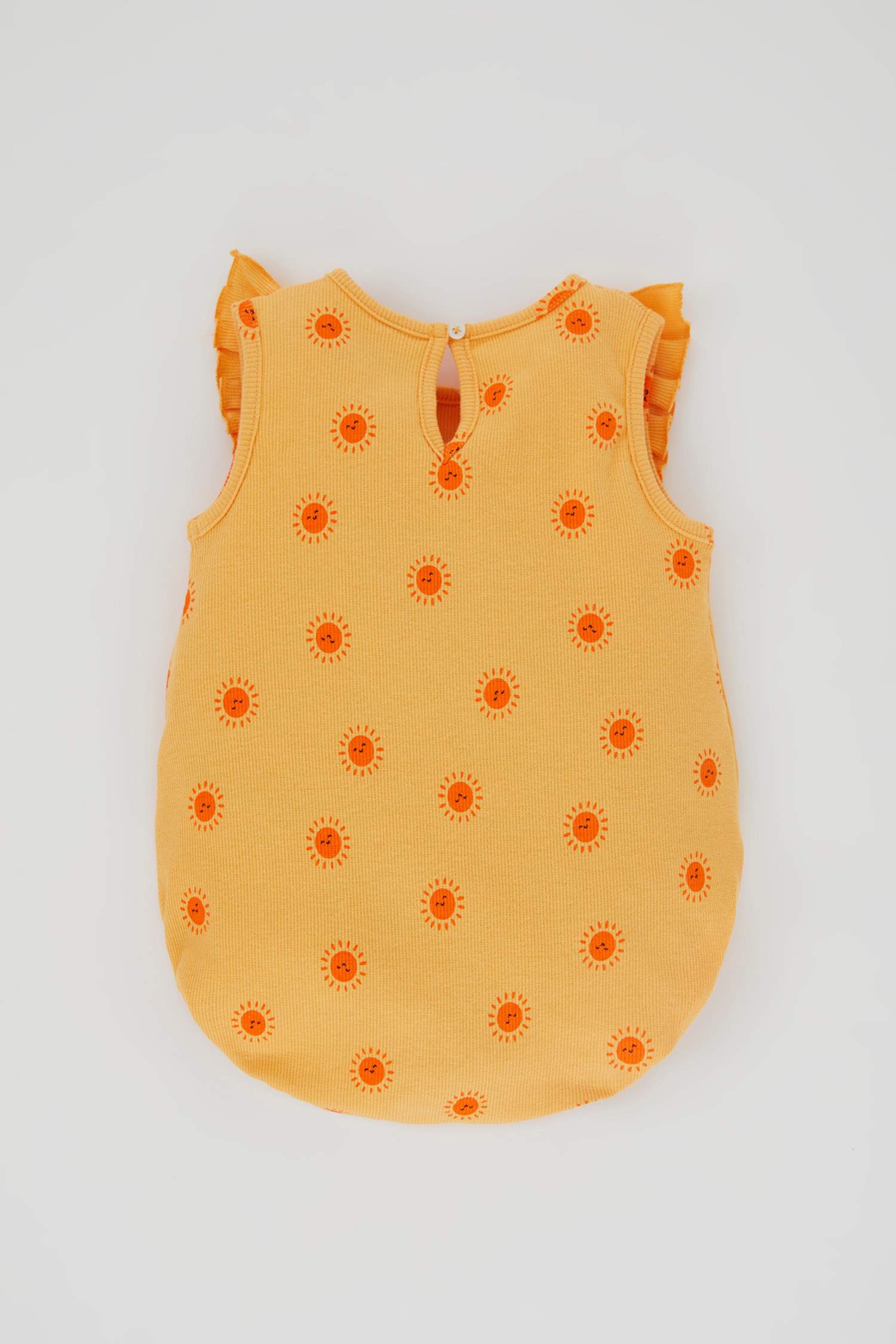 Сәби Қыз көңілді риб Комбинезон