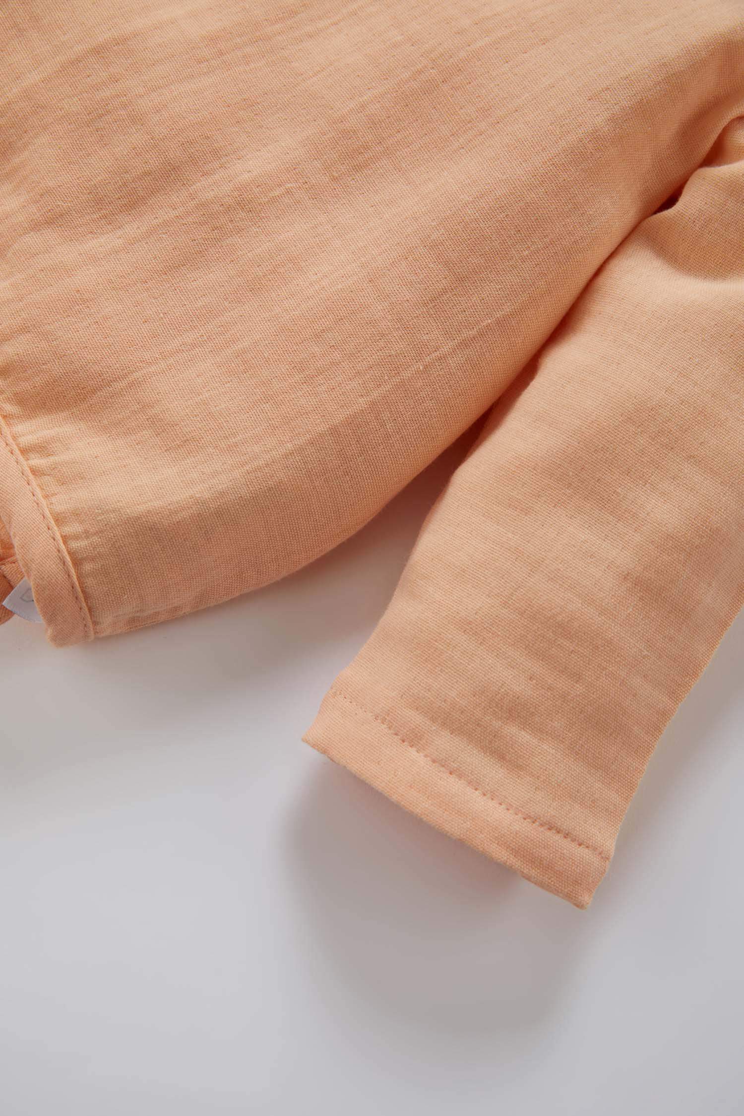 Baby Girl Muslin Long Sleeve Top Bottom 2 Piece Set