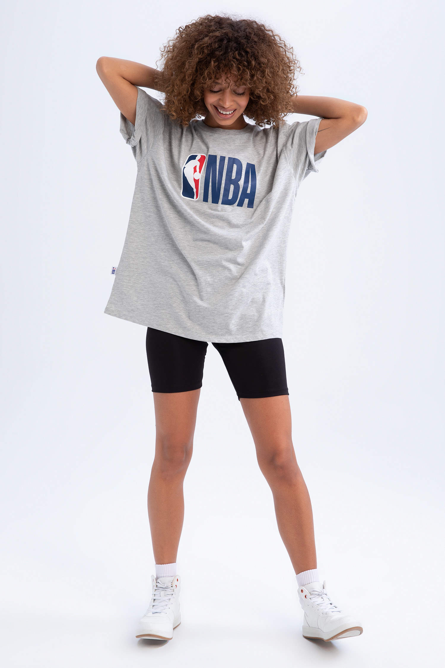 Defacto Fit NBA Boxy Fit Short Sleeve Sports T-Shirt