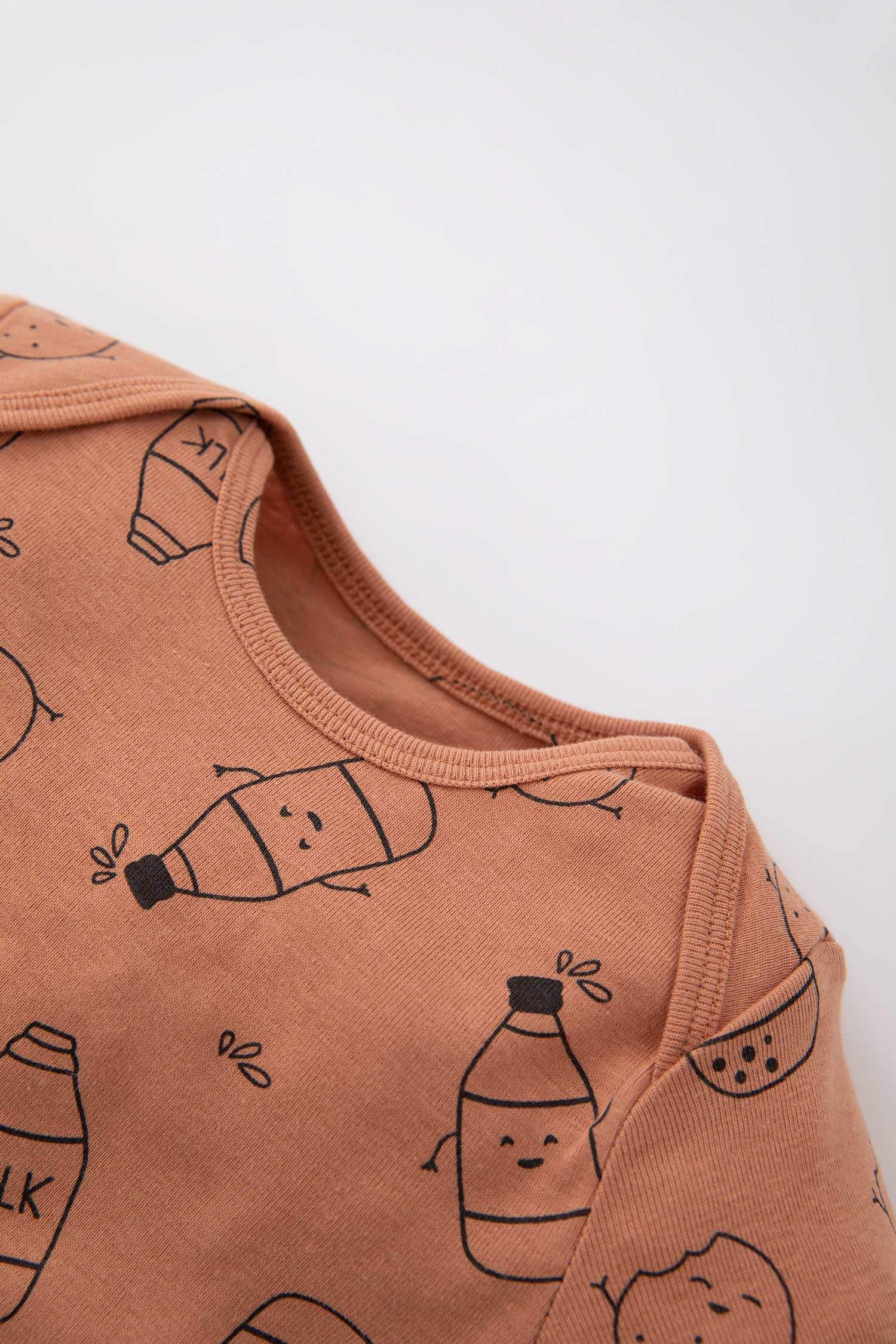 Baby Boy Ribbed Organic Cotton Jumpsuit