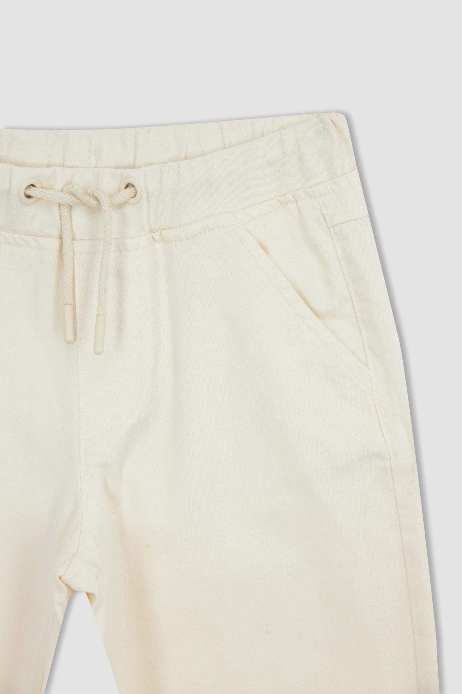 Брюки джоггеры из габардина для мальчиков