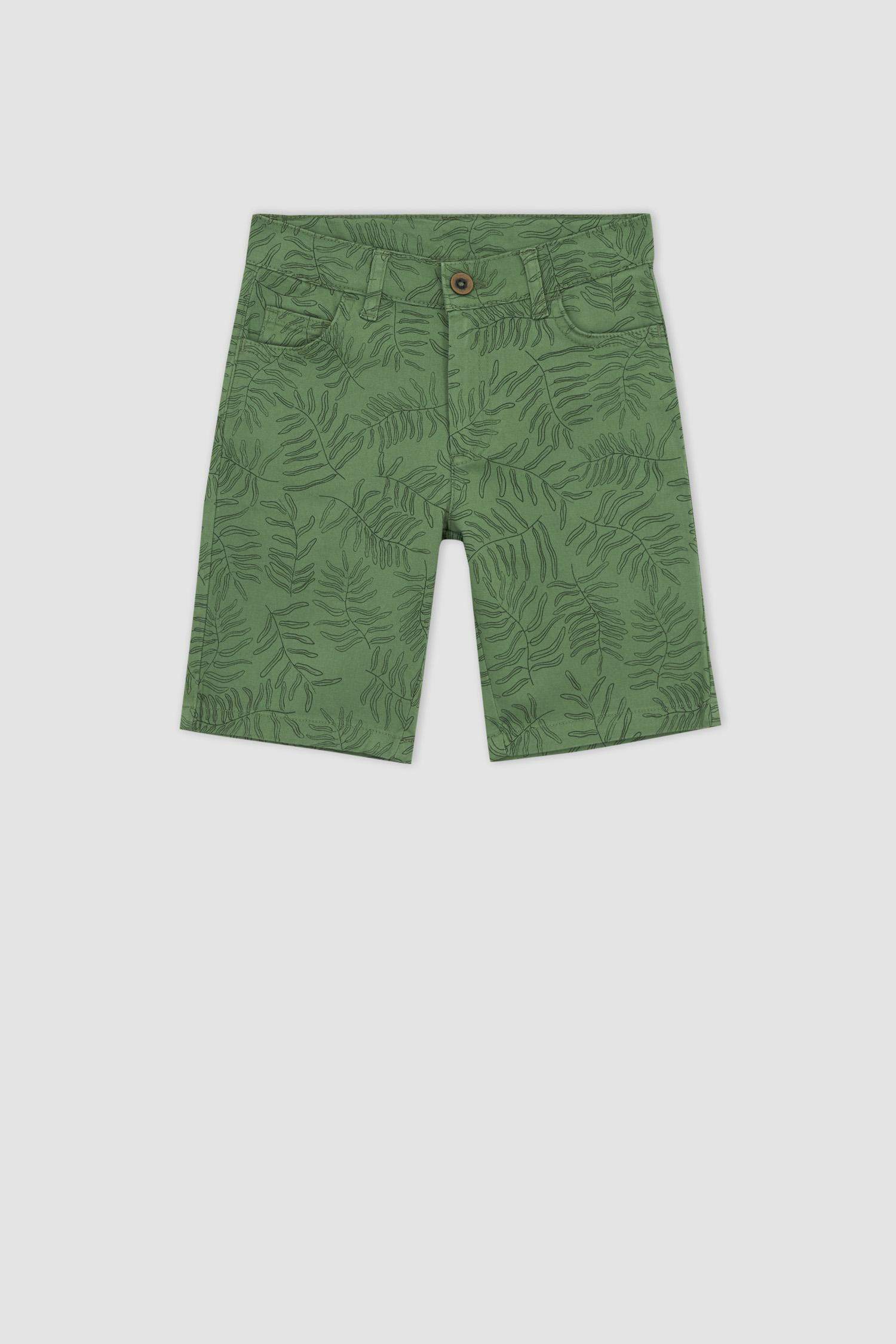 Boy Regular Fit Gabardine Shorts