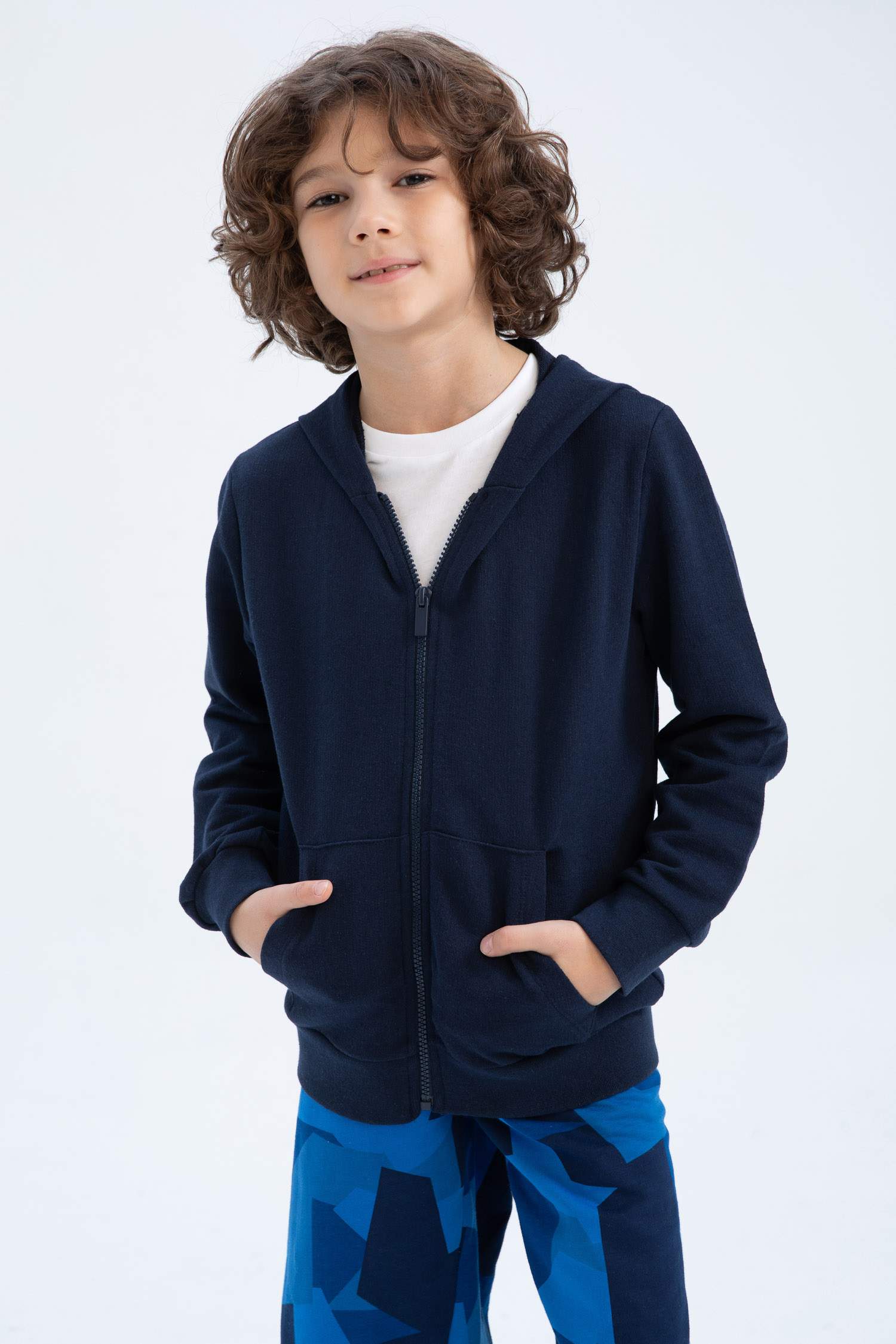 Кардиган с капюшоном для мальчиков